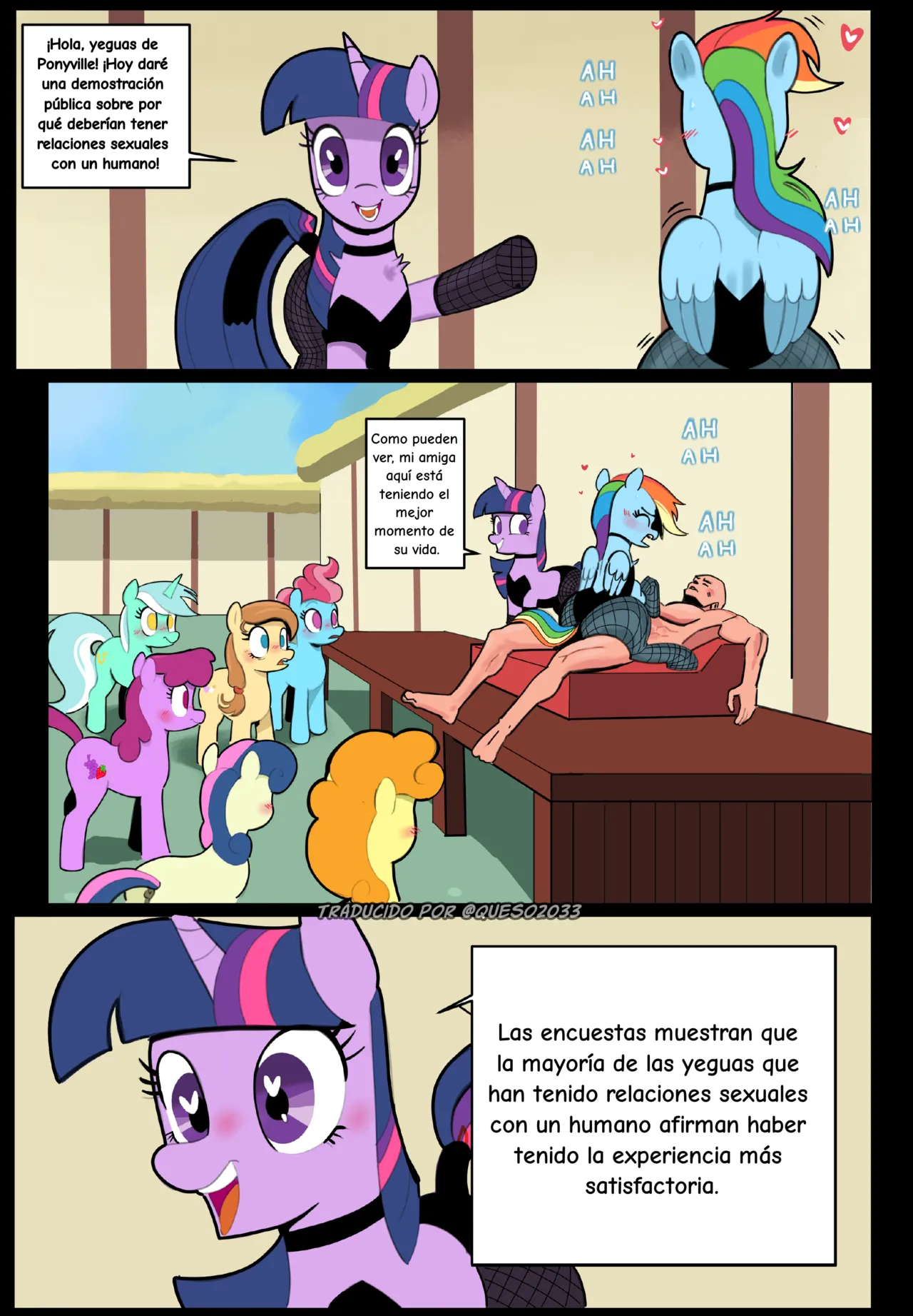 A Brony In Equestria / Un Brony En Equestria page 1 full