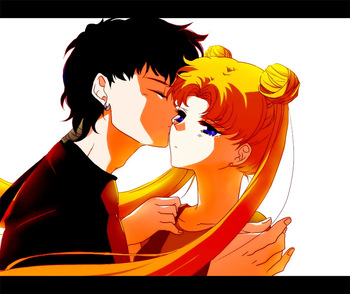 sailor moon art compilation cover