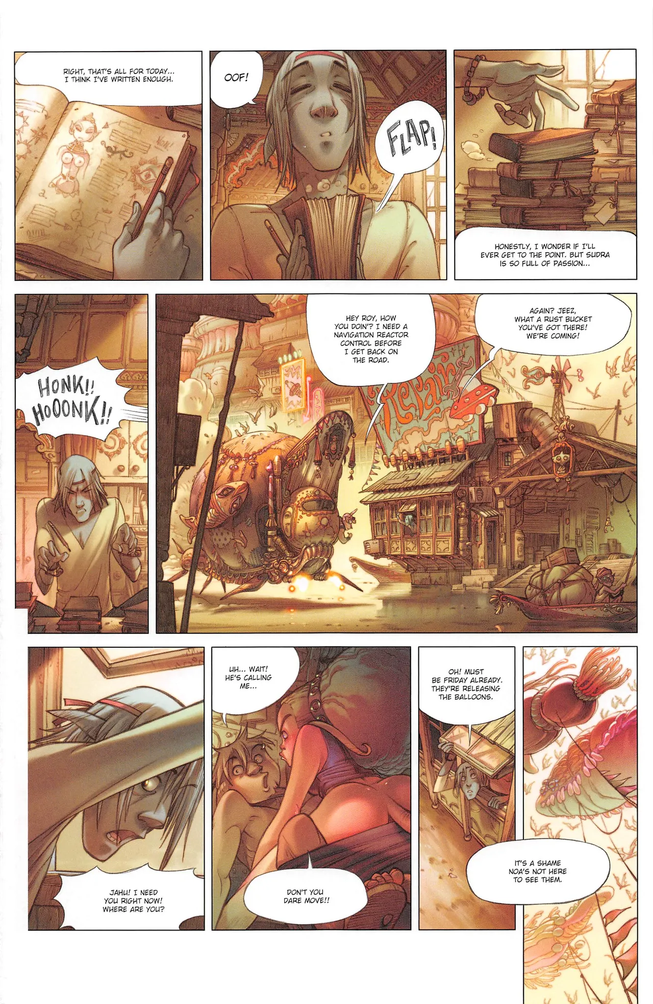 Sky Doll #4: Sudra - Part 1 page 5 full