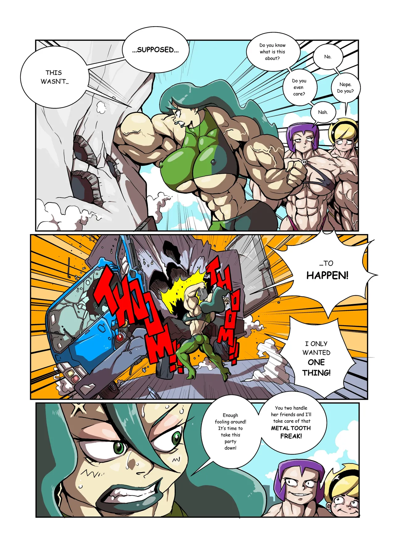 Kartoon Warz #4 page 3 full