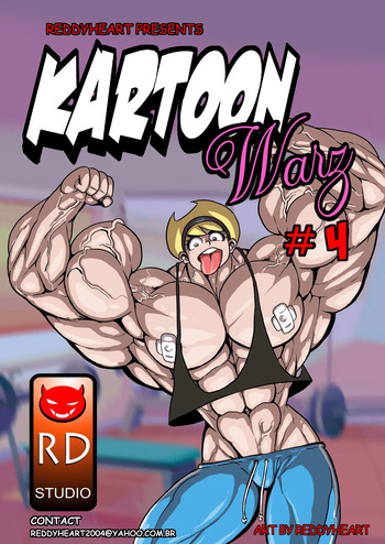 Kartoon Warz #4 cover