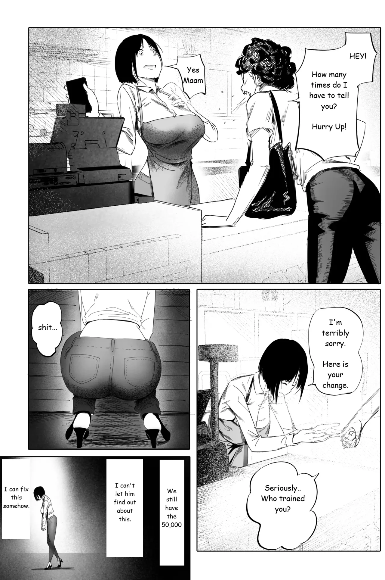 Sakkin Zuke no Hitozuma -Kimura Mina to Kimodebu Oyaji no Ooya- 1 &amp; 2 page 7 full