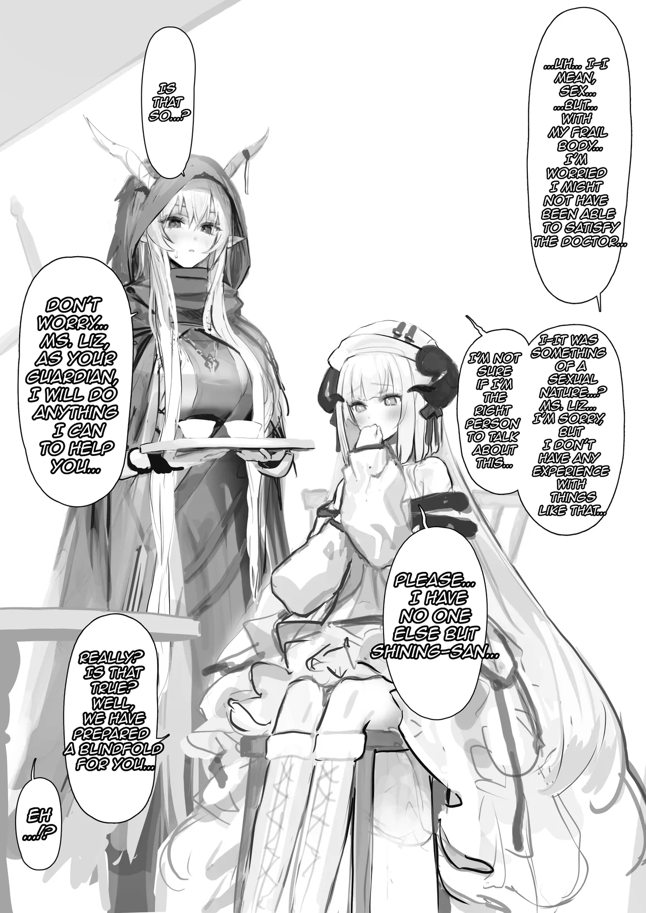 Shining &amp; Nightingale Migawari Ecchi page 4 full