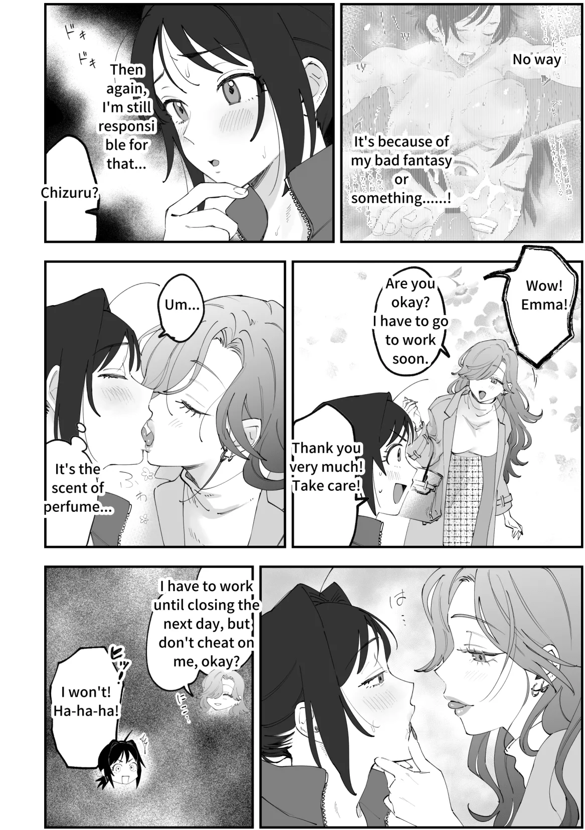 Futanari Hibiki x Chizuru page 8 full