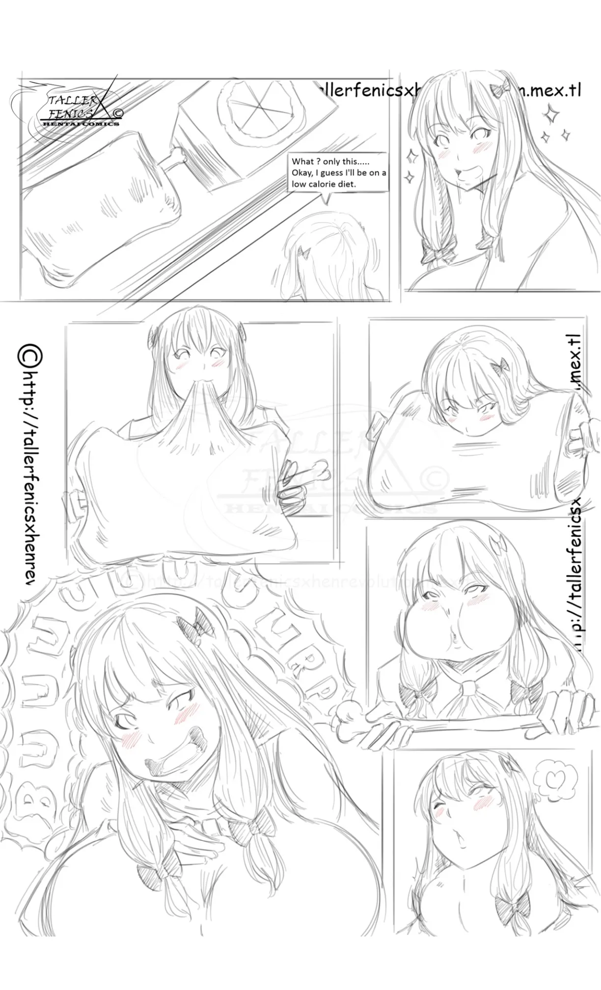 Vore Manga Sensei Sagiri page 3 full