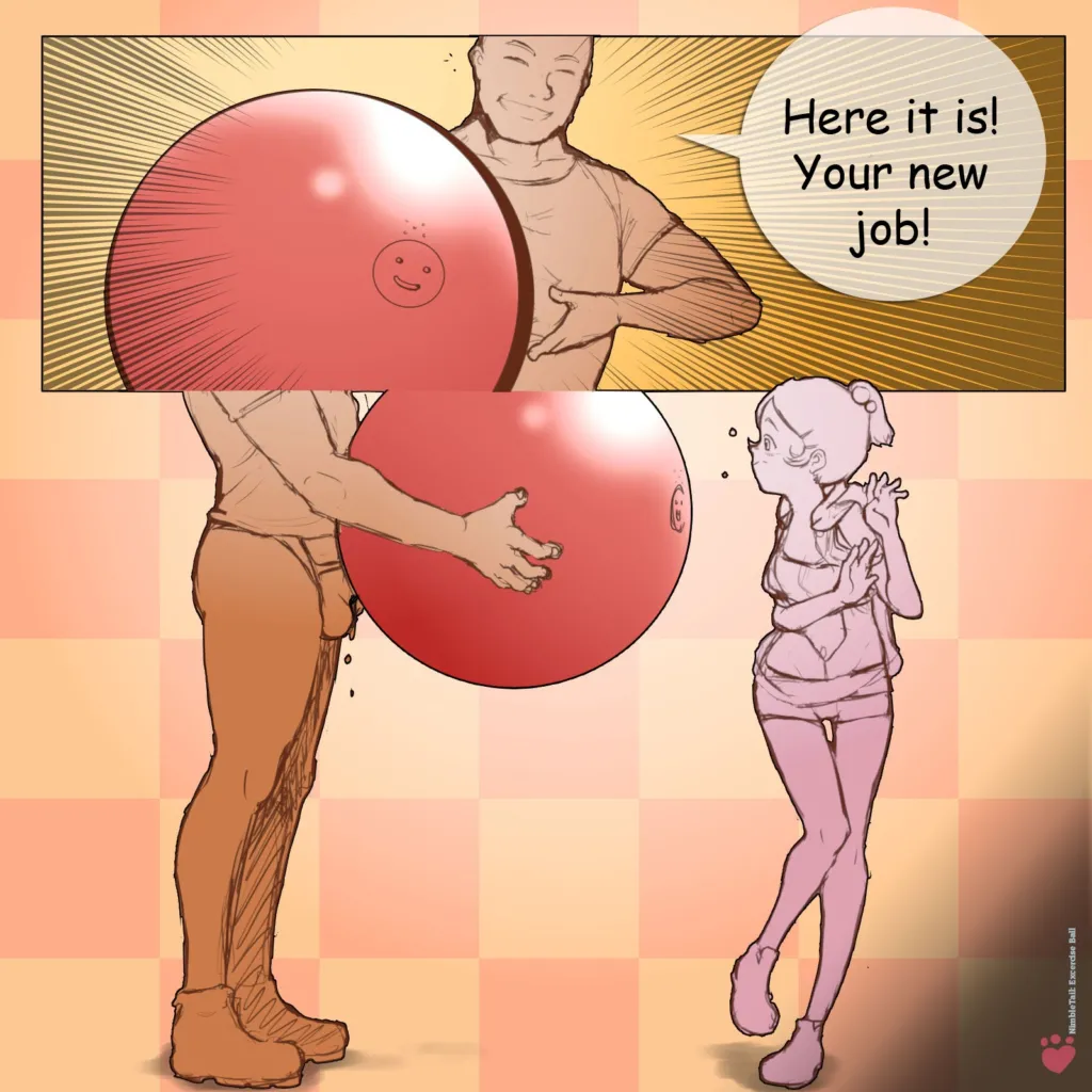 nimbletail Concealed Excercise Ball page 2 full