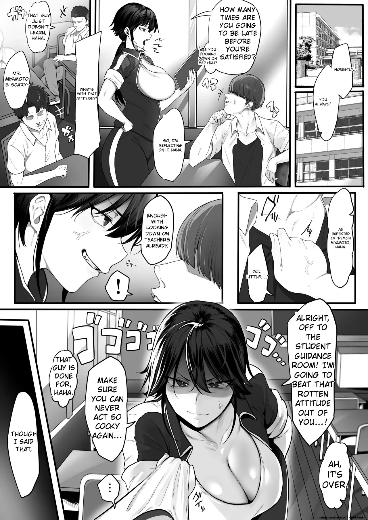 Onna Kyoushi ha Zetsurin Koubi de Mesu ni Naru page 3 full