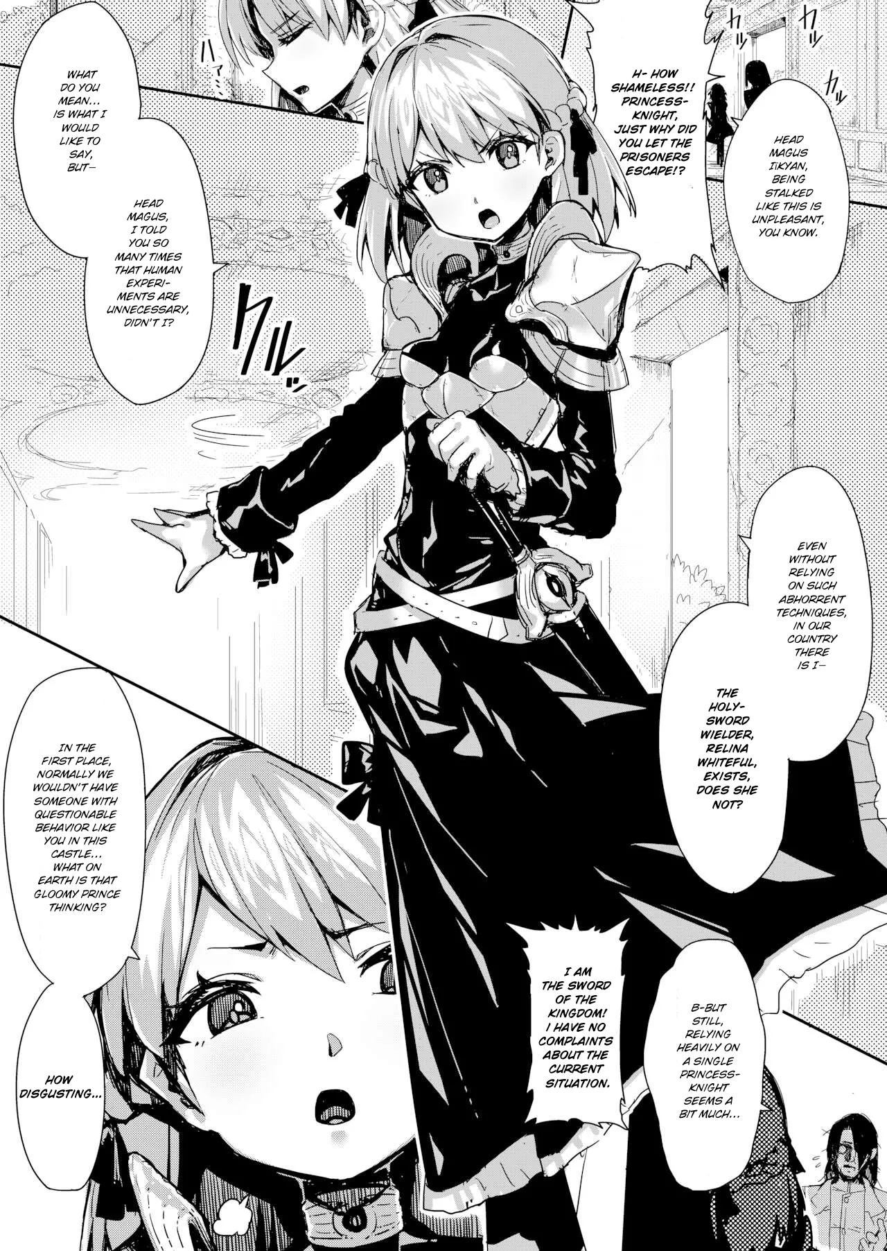 Seiken Rensei – Sacred Sword Refinement The story of how the princess knight who called herself the "Sword of the Kingdom" got degraded into a bow-legged toy as the nation's disgrace. page 2 full