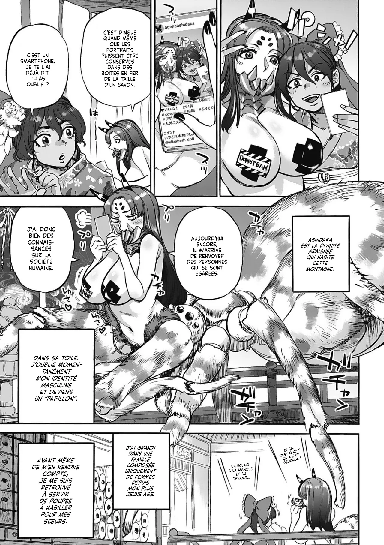 Ashidaka no Su | La Divinité Araignée page 6 full