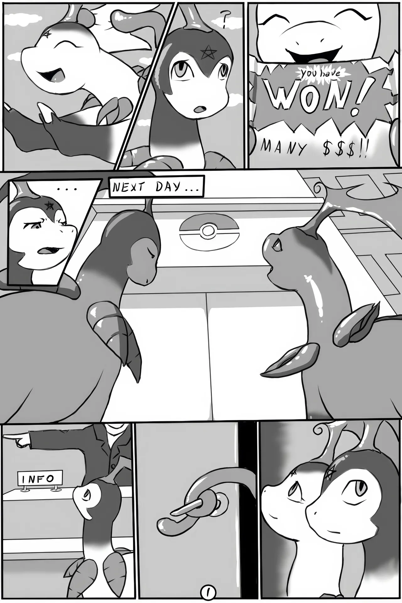 Anything For Money page 1 full