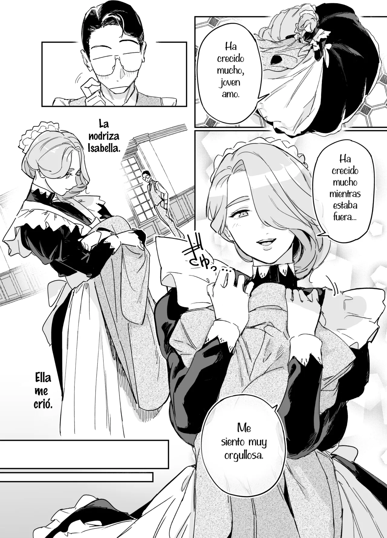 Mi nodriza Isabella es mi primera vez ~Si lo deseas, por favor, déjame embarazada~ page 6 full