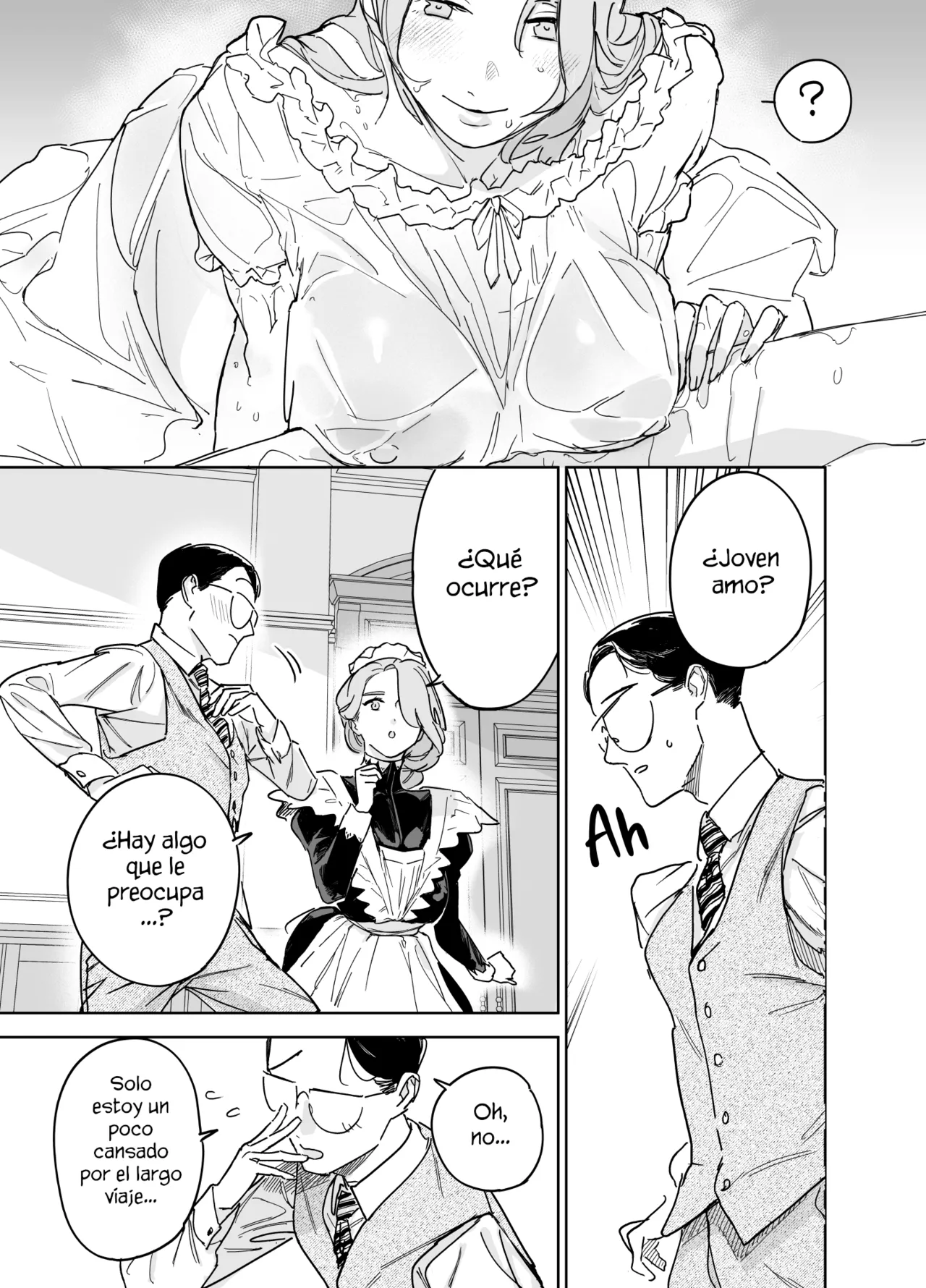 Mi nodriza Isabella es mi primera vez ~Si lo deseas, por favor, déjame embarazada~ page 9 full