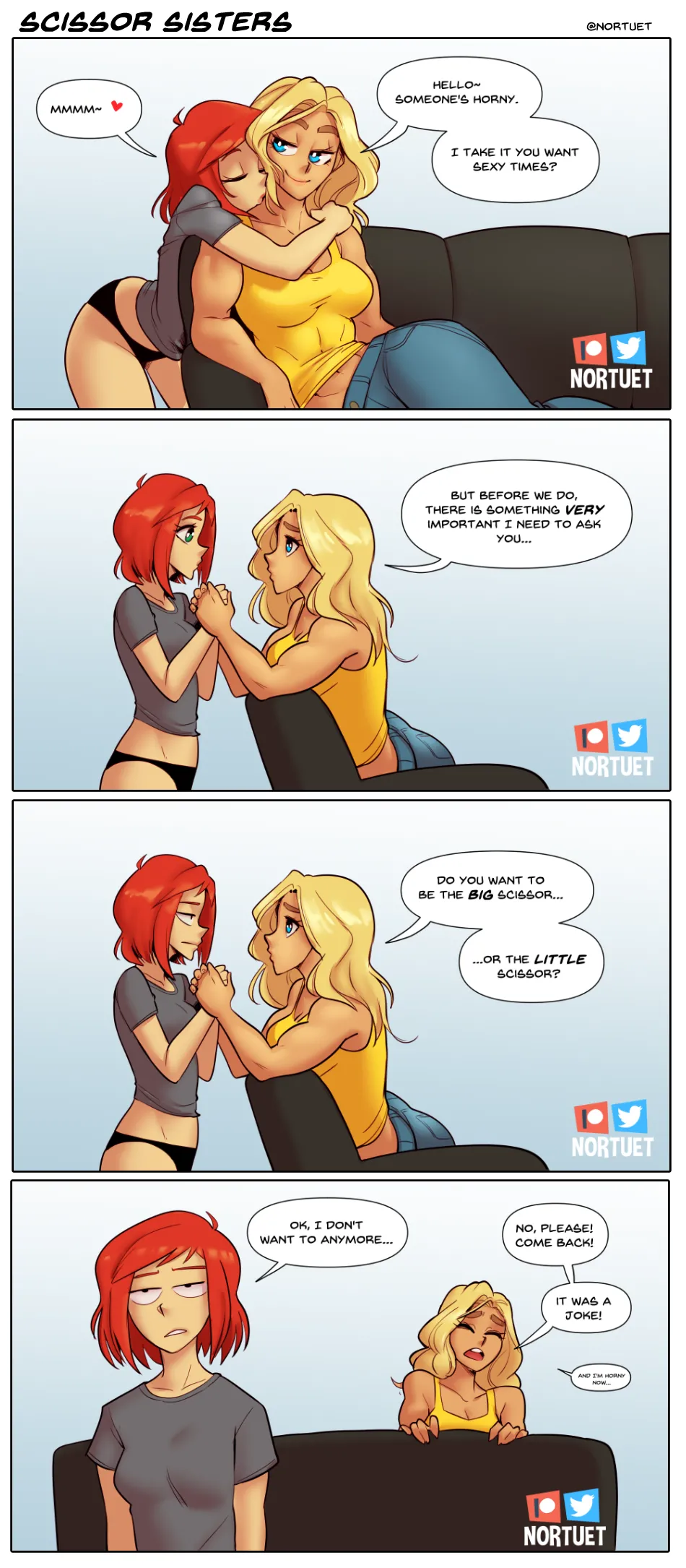 Nortverse: Tara &amp; Beverly - 4koma page 5 full
