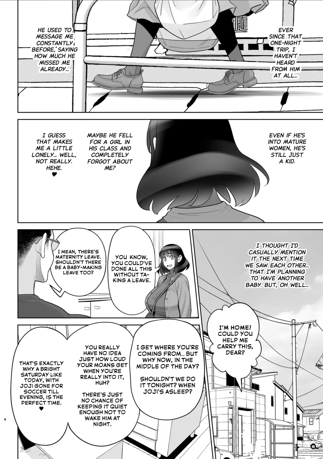 Bijin Tsuma Makimura Yukari Series 7 - Musuko no Doukyuusei to Otto Kounin Haramase page 3 full