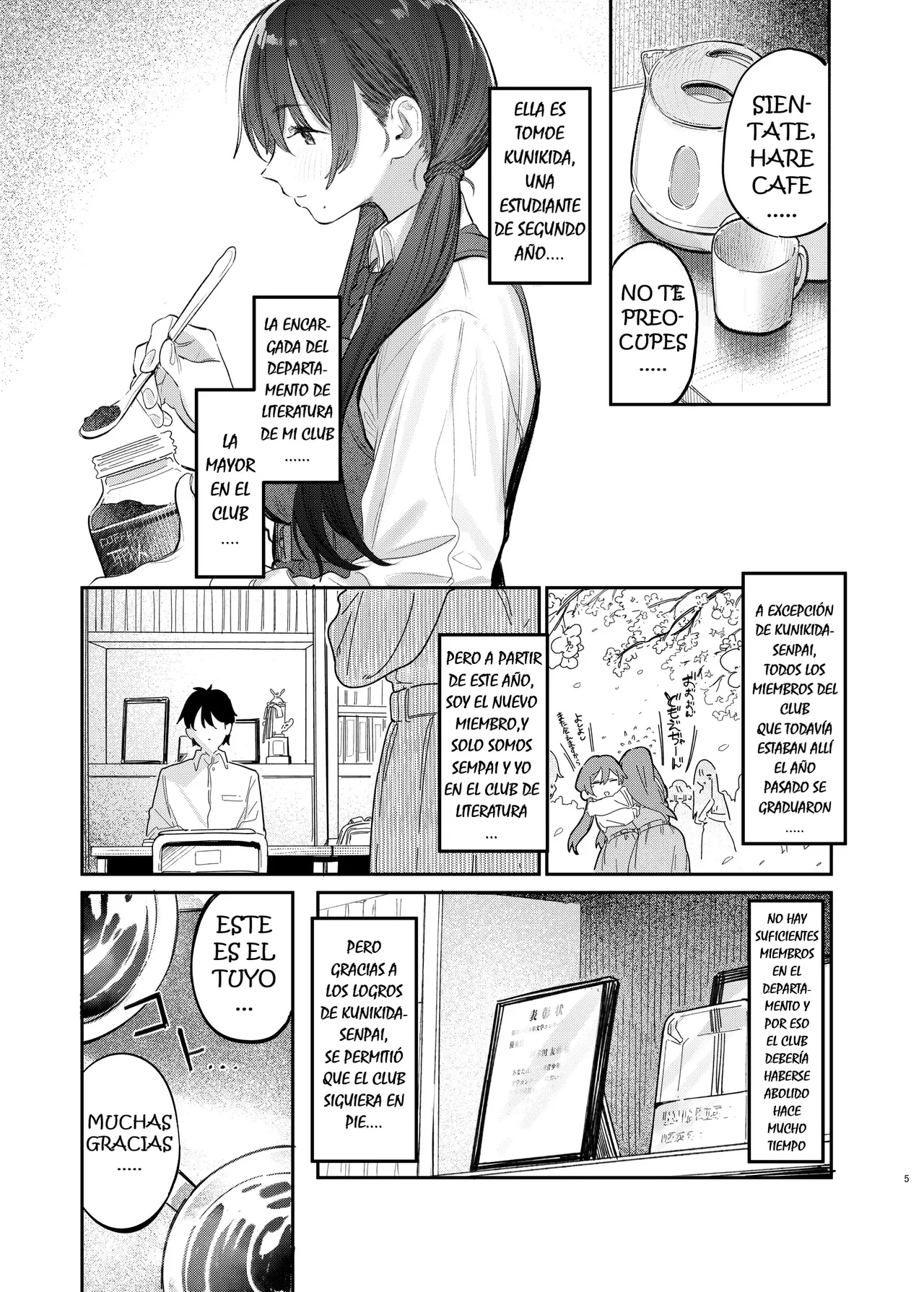 Kunikida Senpai no Kakushigoto｜El secreto de Kunikida-senpai page 6 full