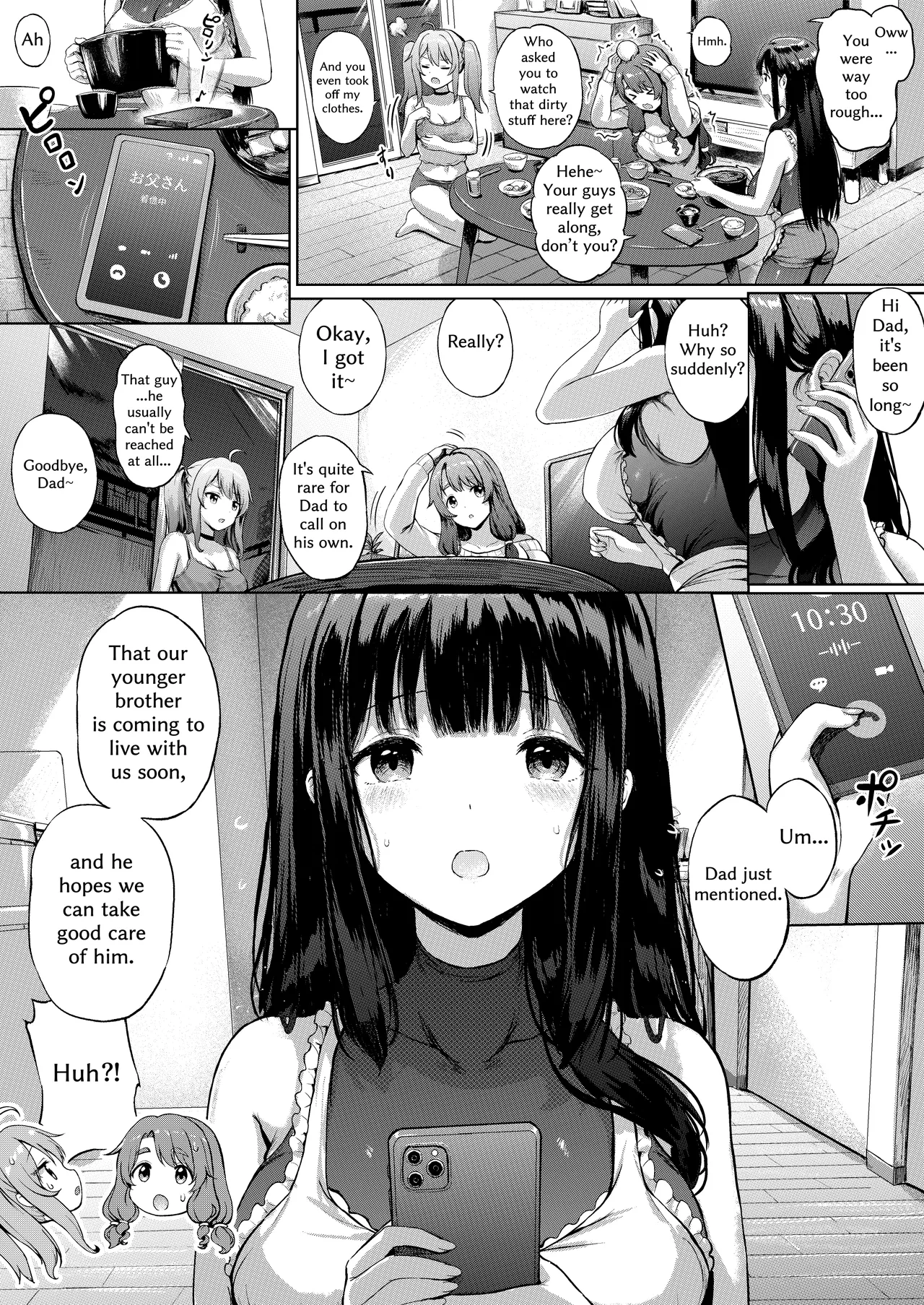 Three Sisters Manga page 4 full
