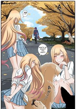 Marin Kitagawa & Two Doggos