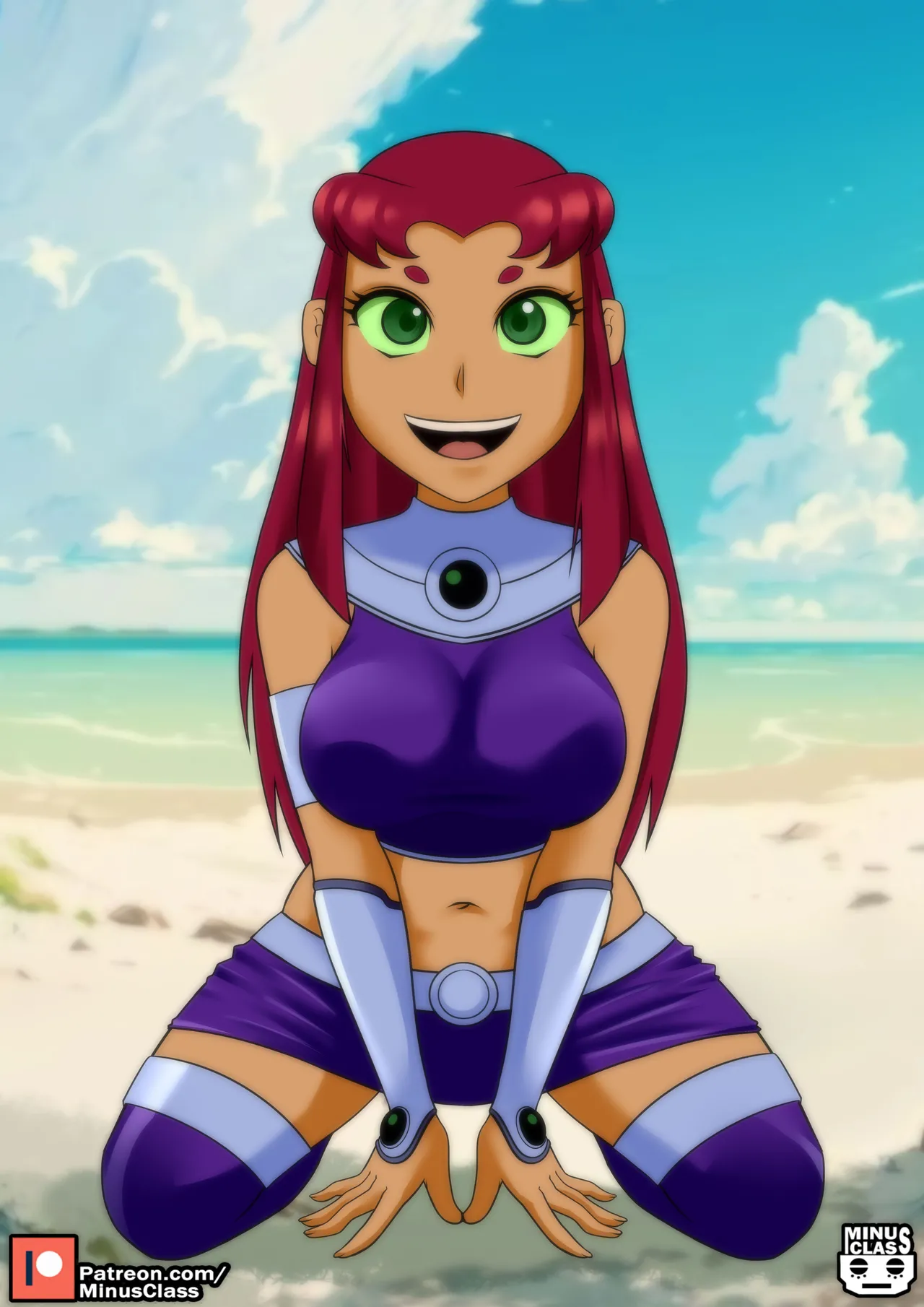 Starfire tee titans by artist:minusclass page 5 full