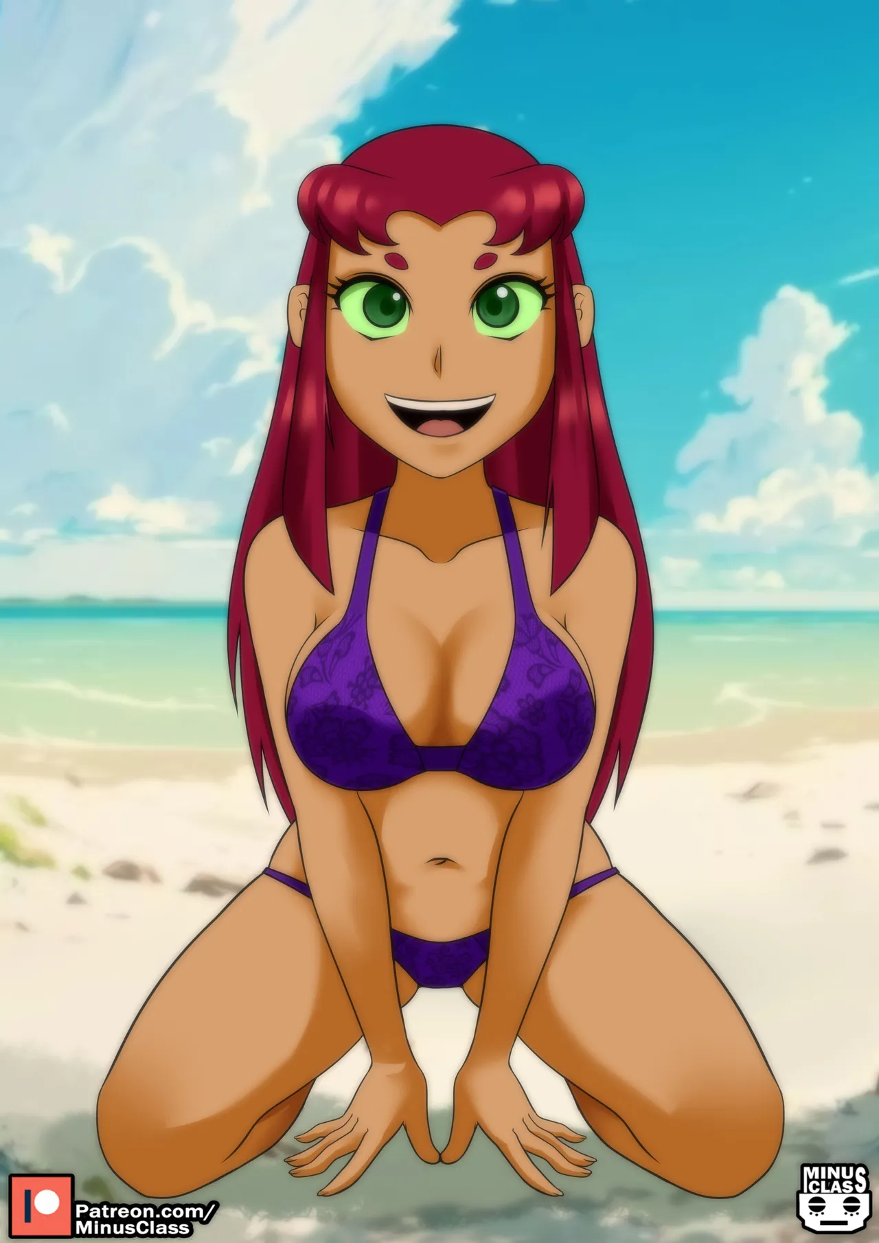 Starfire tee titans by artist:minusclass page 7 full