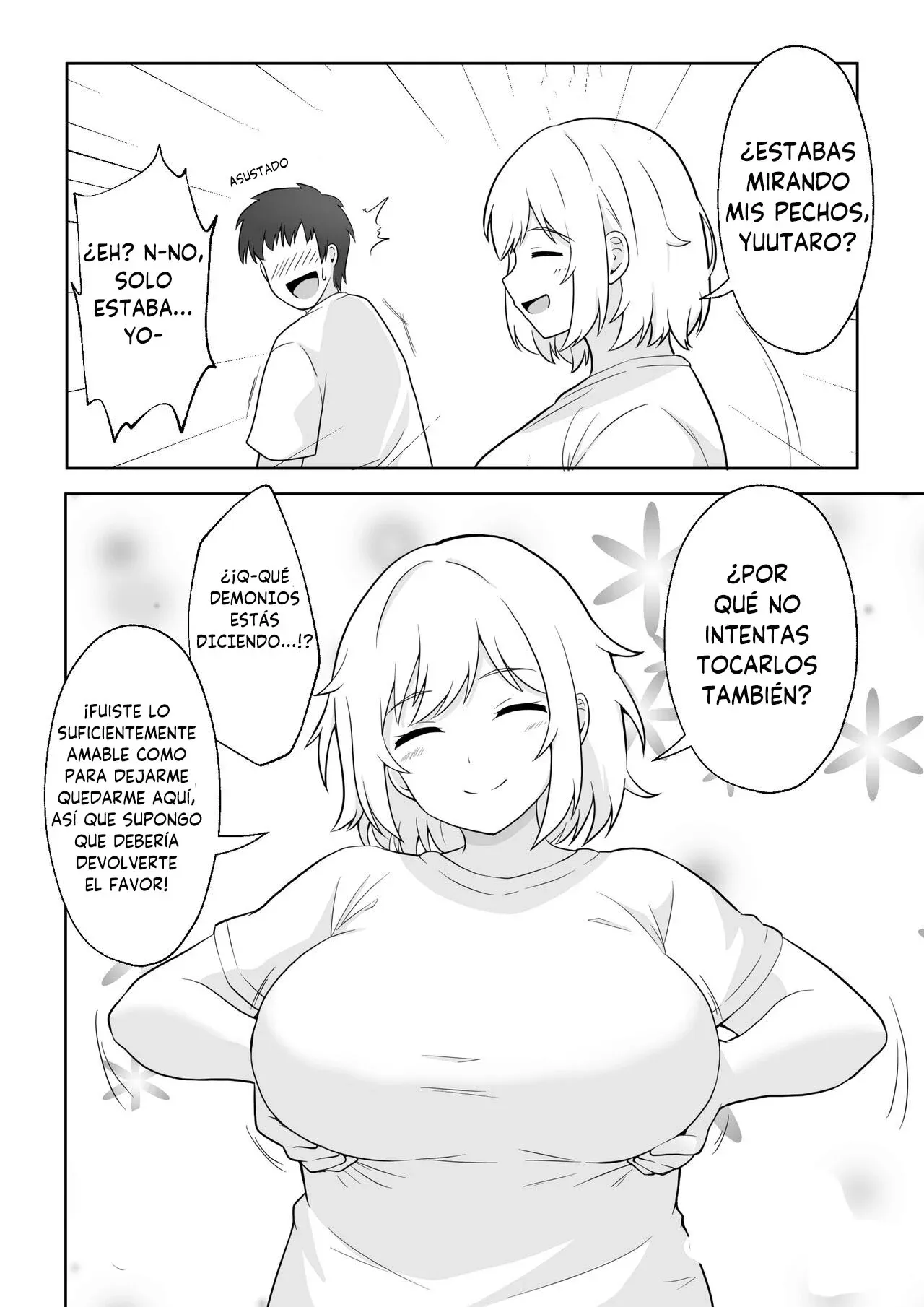 Apart no Otonari-san ga Yarasete Kureru Hanashi｜Mi Vecina de al Lado me Deja Corjérmela page 7 full