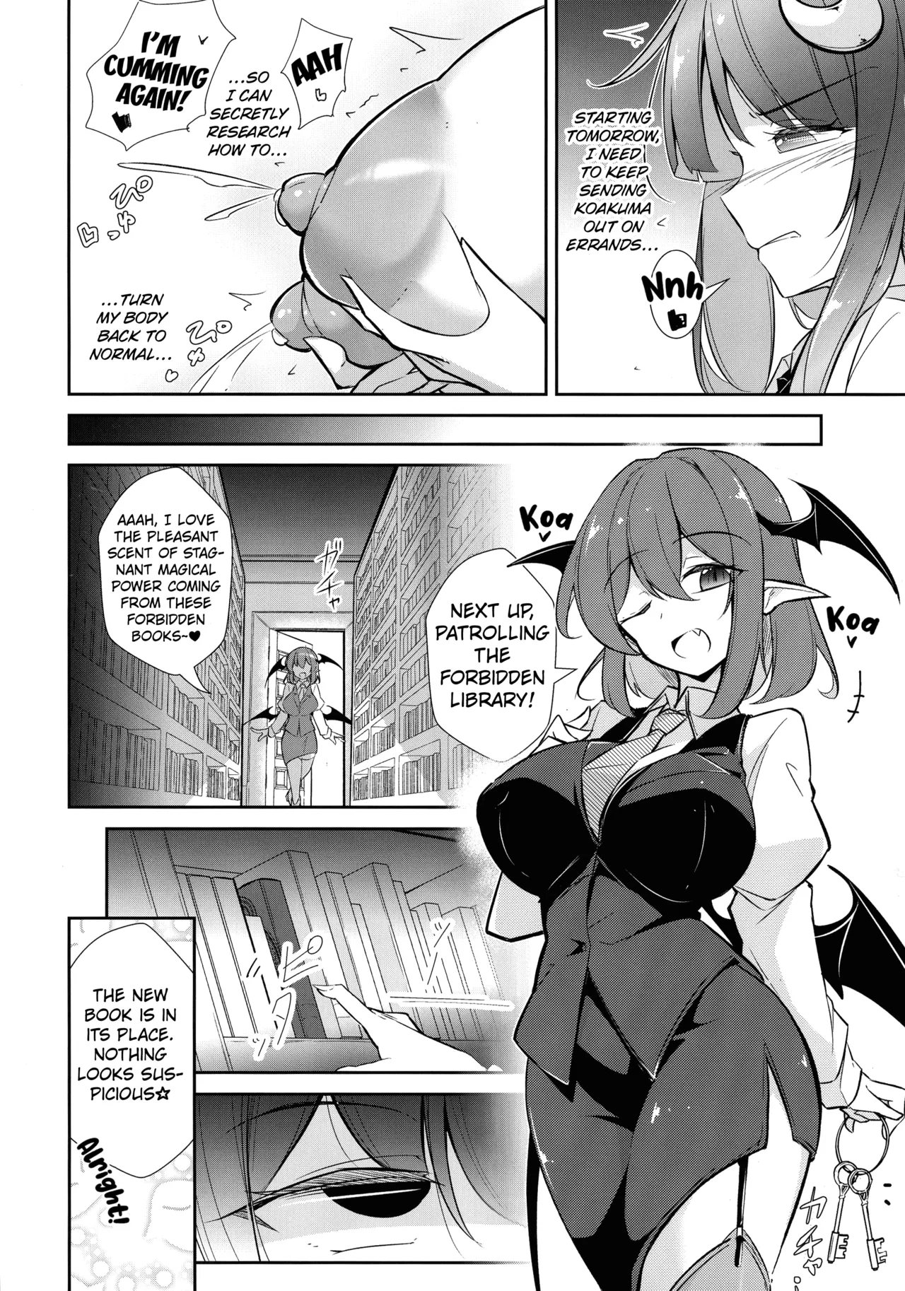 Innyuu Majo ~Maryoku Milk Server Patchouli Knowledge~ page 10 full