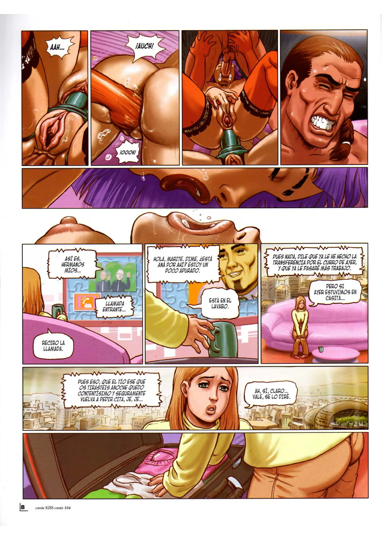 Kiss Comix #184 page 8 full