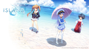 Island 游戏CG cover