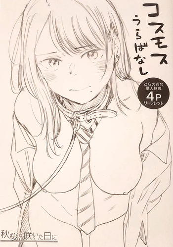 Cosmos ga Saita hi ni Toranoana Tokuten 4P Leaflet cover