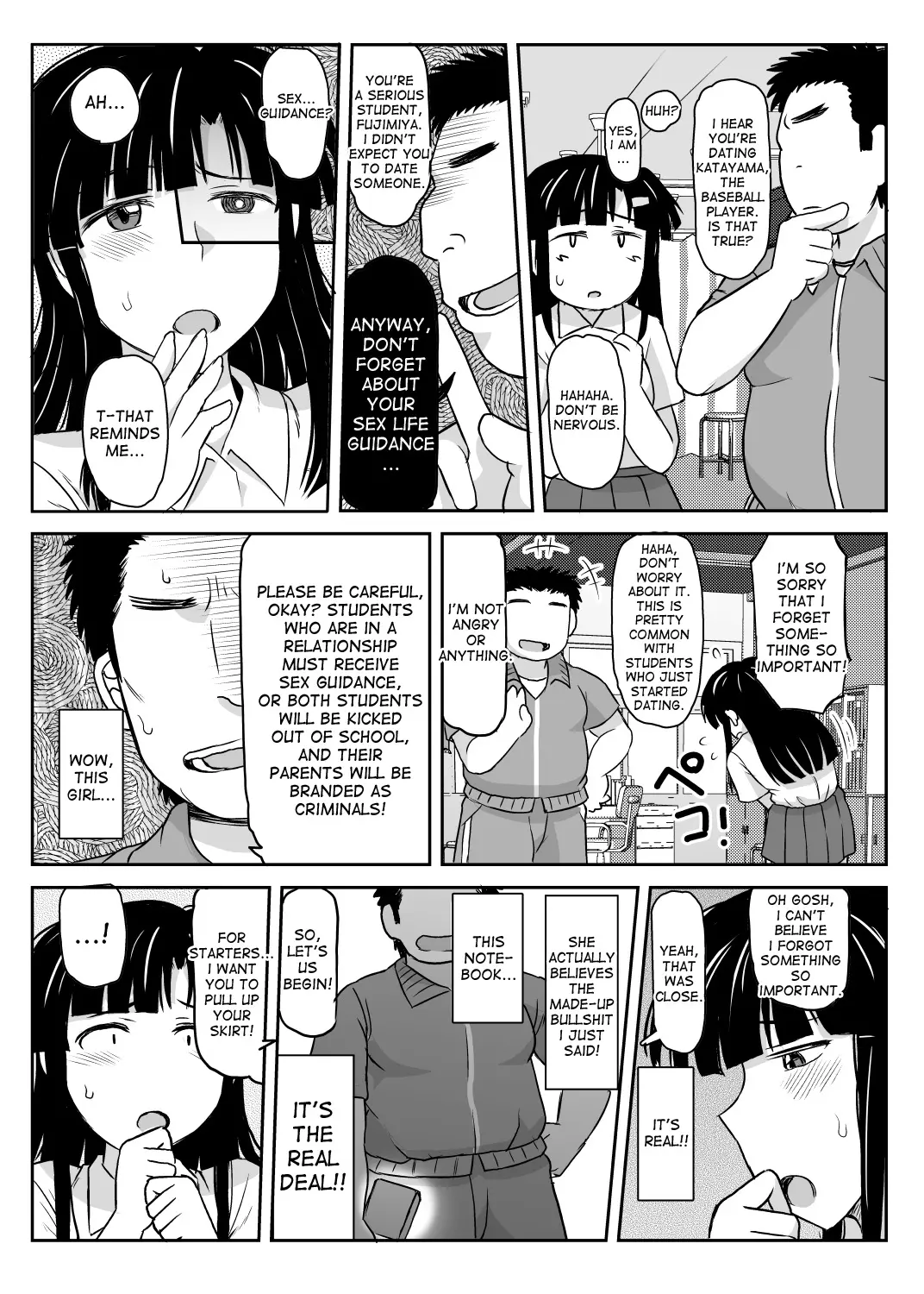 Inkou Kyoushi no Saimin Seikatsu Shidouroku page 10 full