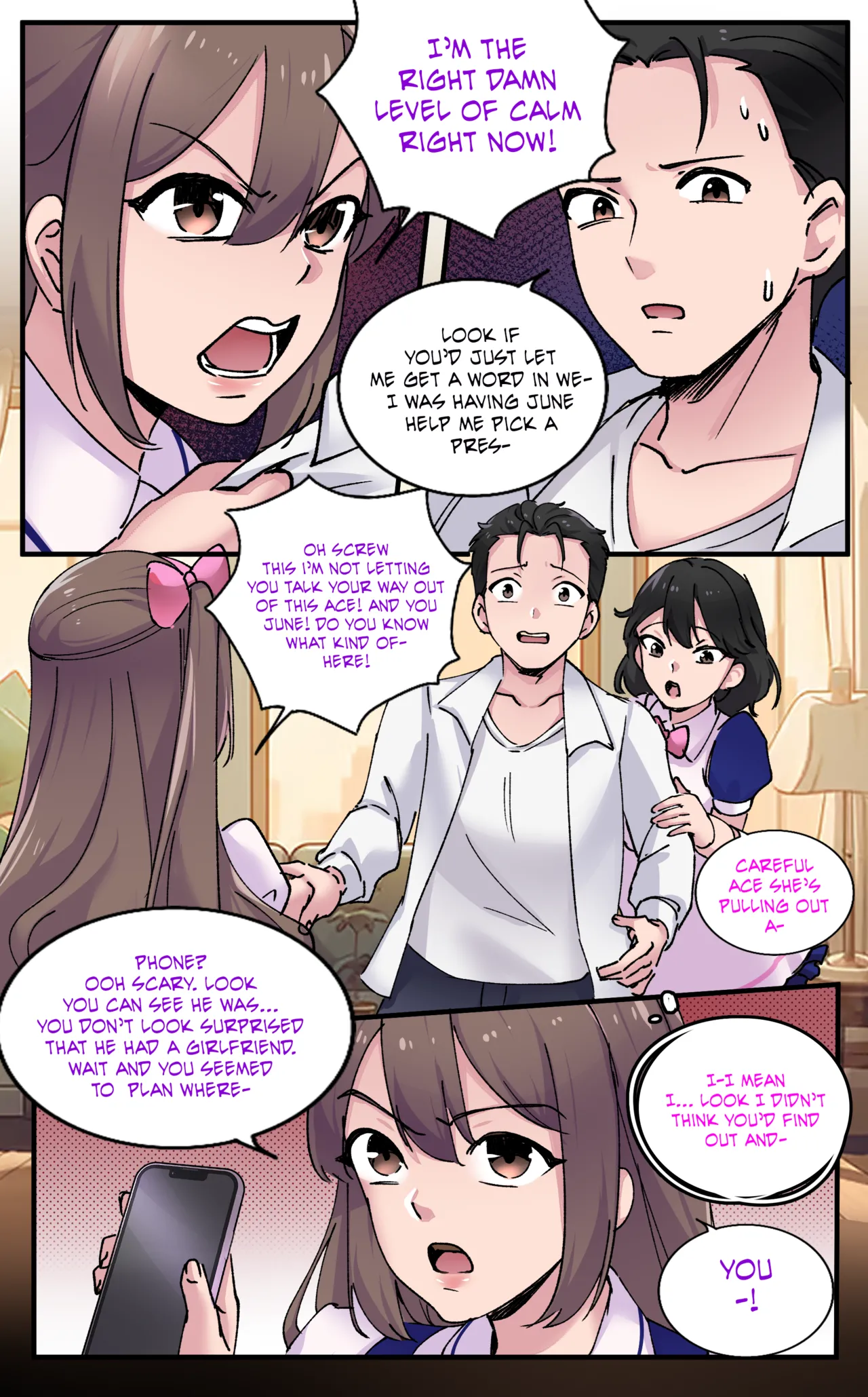 Girlfriend Revenge 2 page 5 full