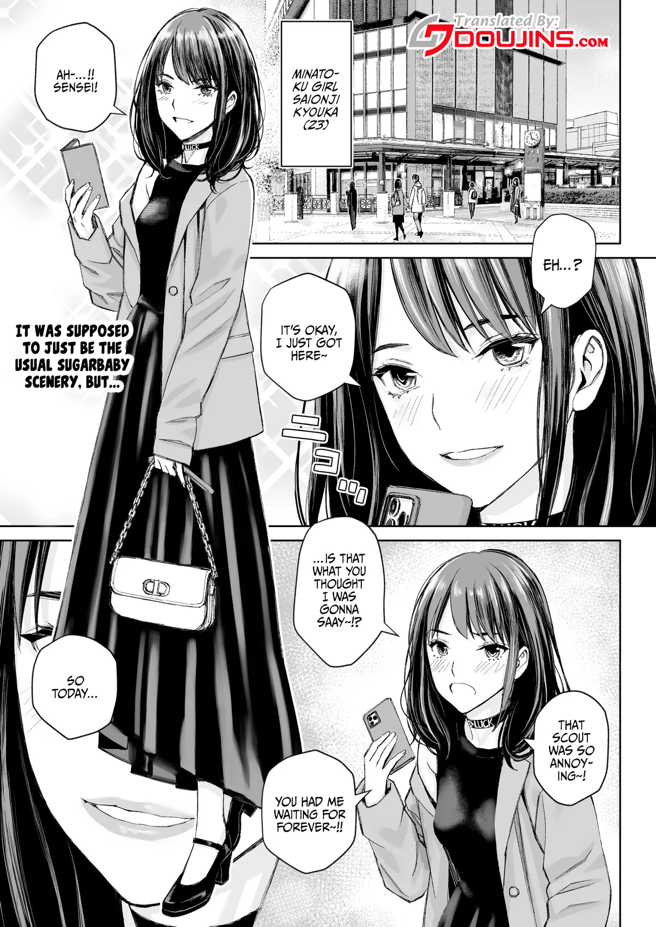 Minatoku Joshi Saionji Kyouka no Karei naru Nichijou  /  The Lavish Daily Life of Saionji Kyouka The Minato-ku Girl page 2 full
