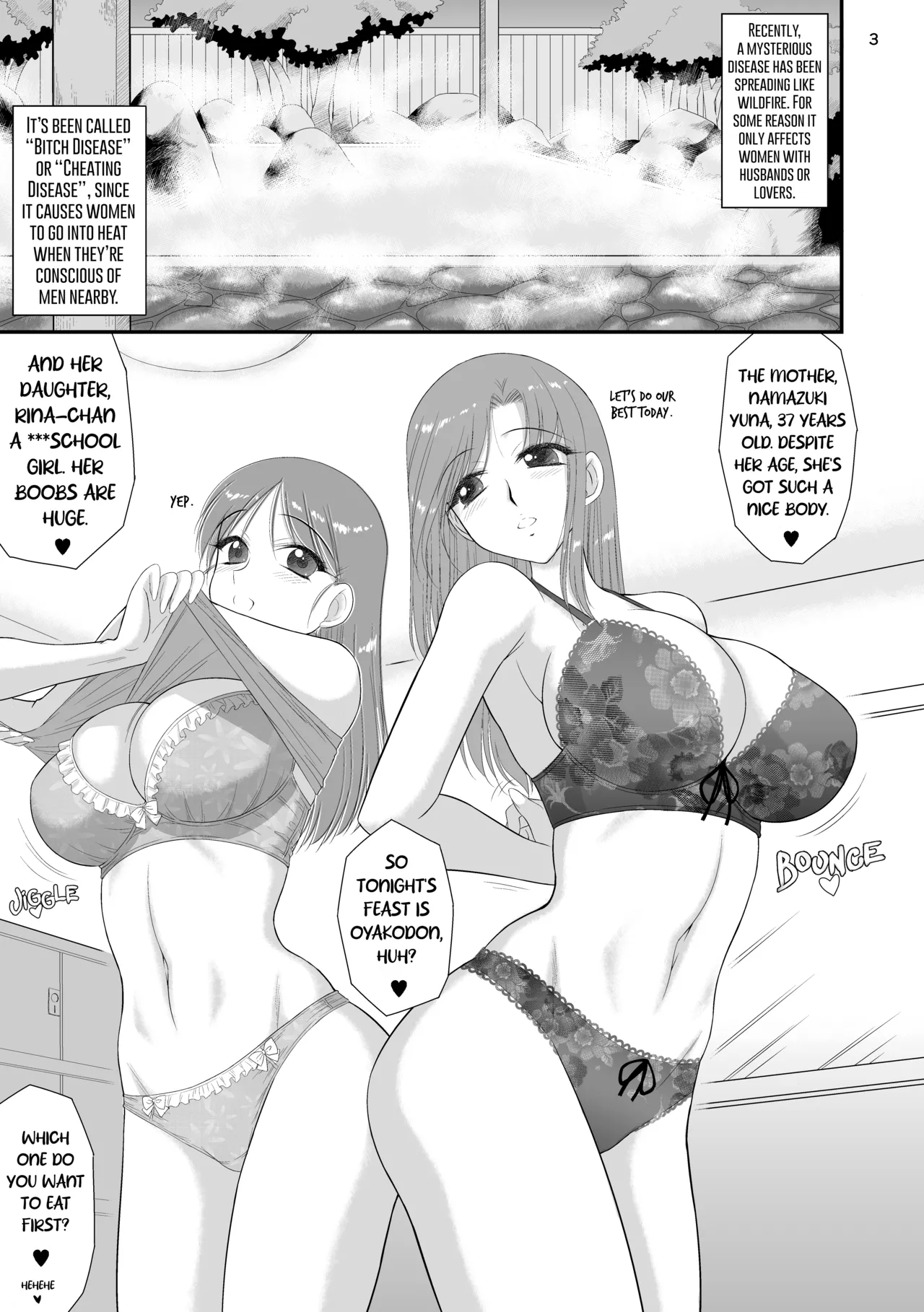 Mother and daughter's hot spring cuck trip page 3 full