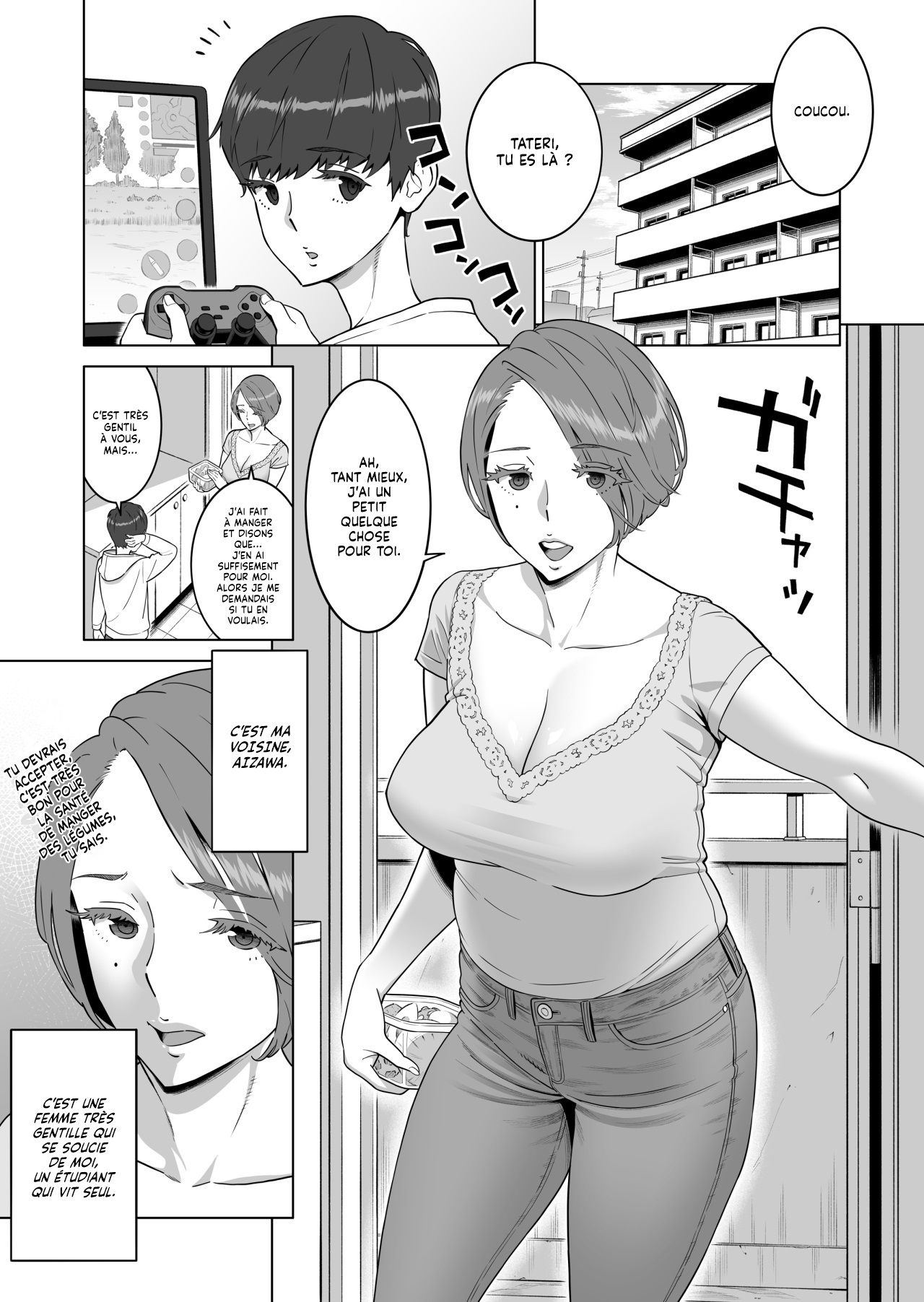 Hajimete no Hito wa Tonari no Hitozuma deshita | Ma Première Femme était la Femme Mariée d'à côté page 2 full