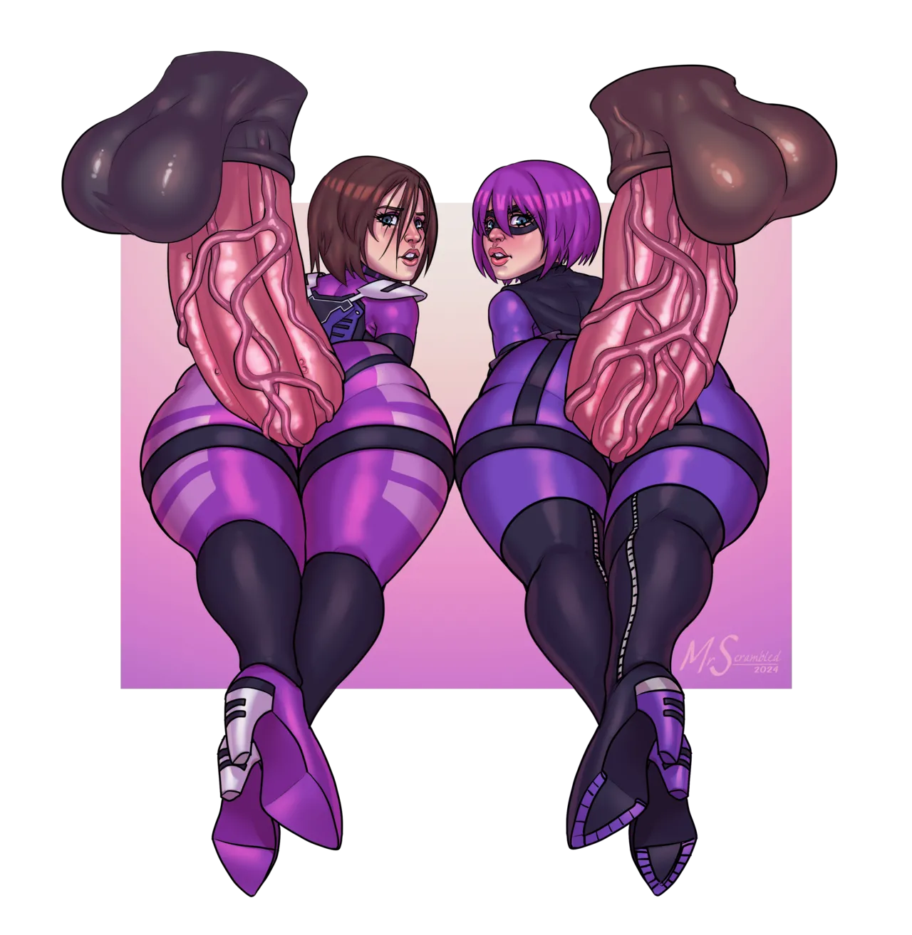 Hit-Girl and Demetra page 7 full