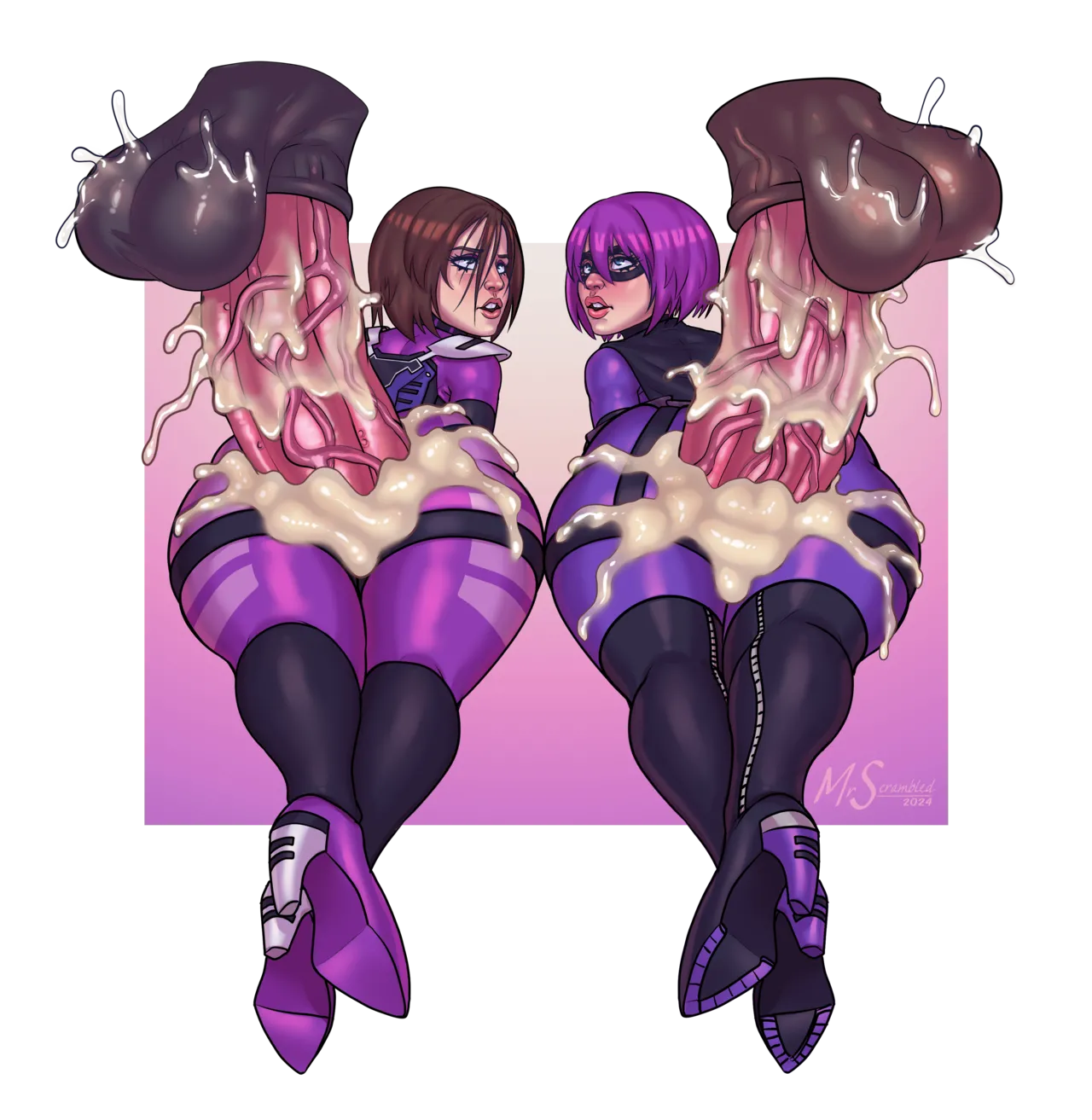 Hit-Girl and Demetra page 9 full