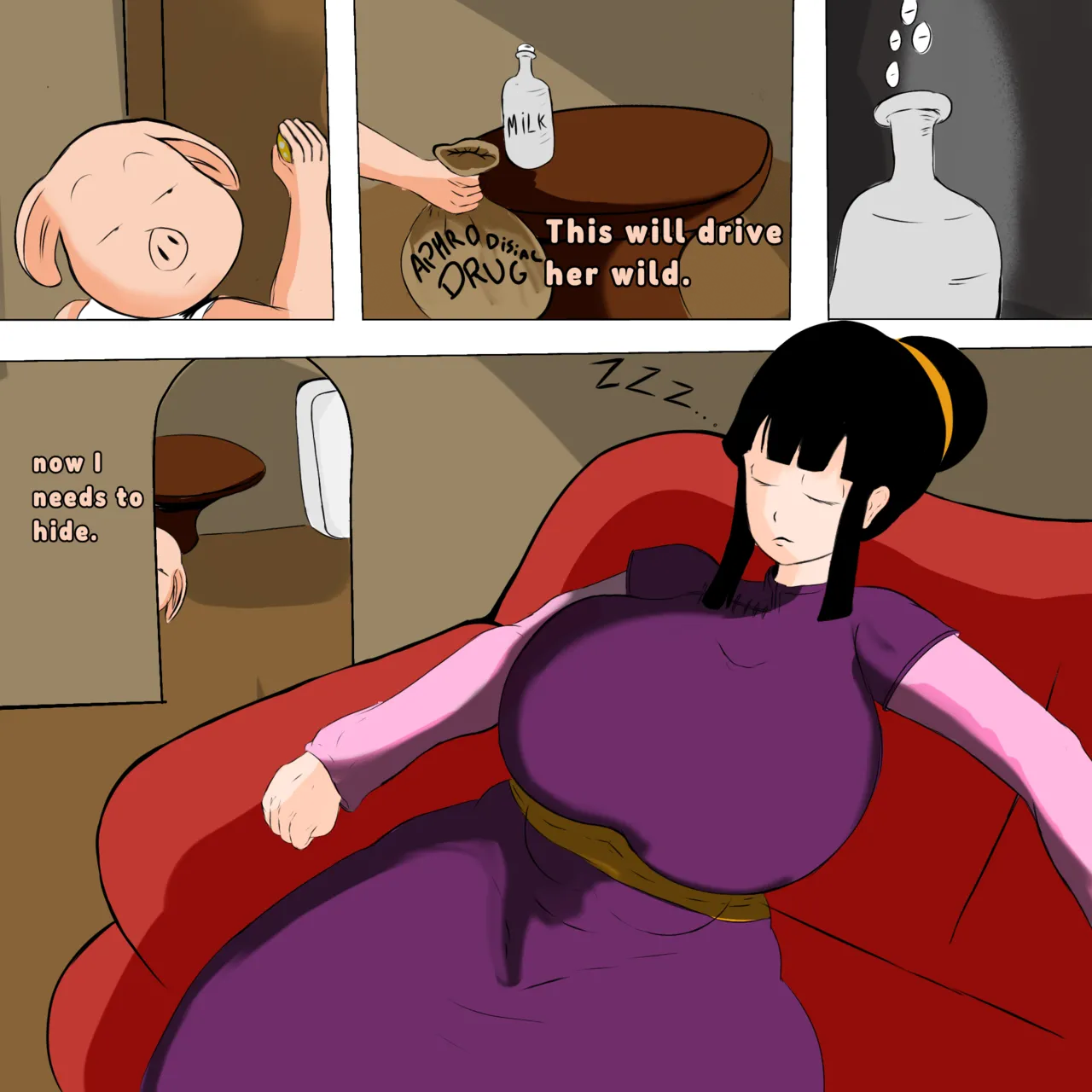 Chichi x Oolong Ch. 1-4 page 3 full