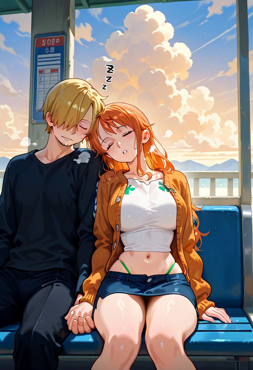 BUS STOP REST – HOLDING HANDS SLEEP page 10 full