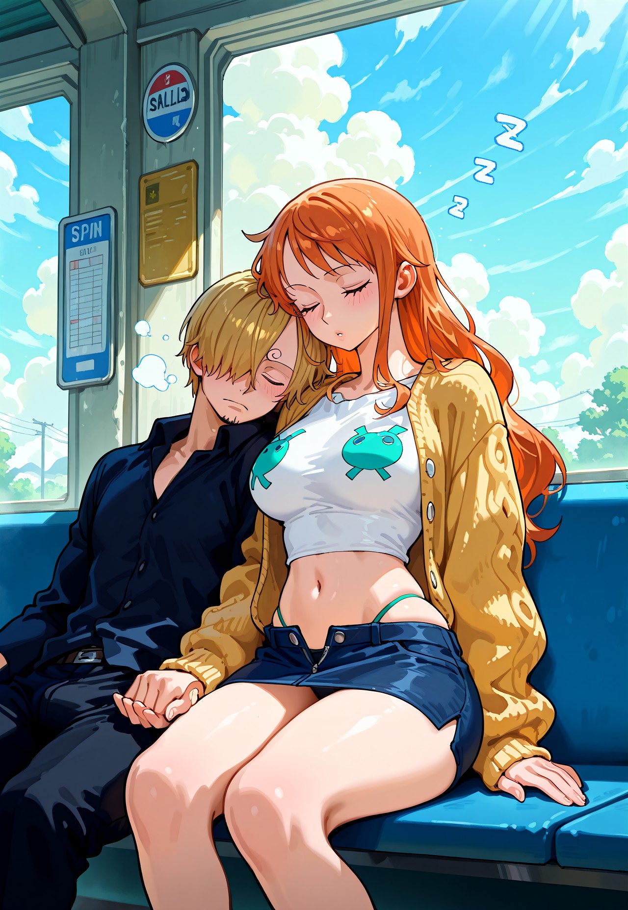 BUS STOP REST – HOLDING HANDS SLEEP page 4 full