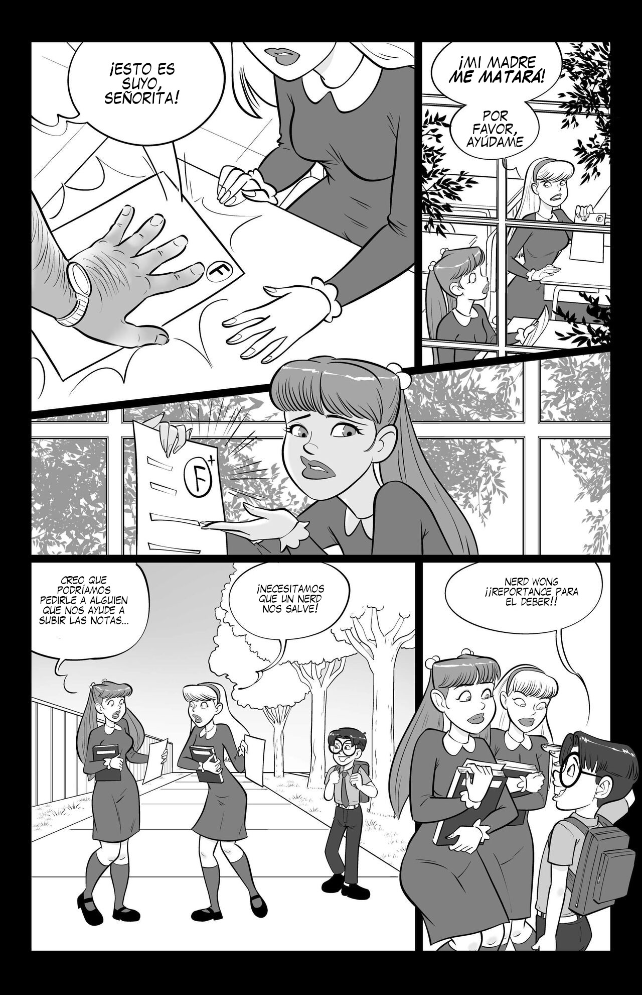 Helping With Grade / Ayudando Con Las Calificaciones page 2 full
