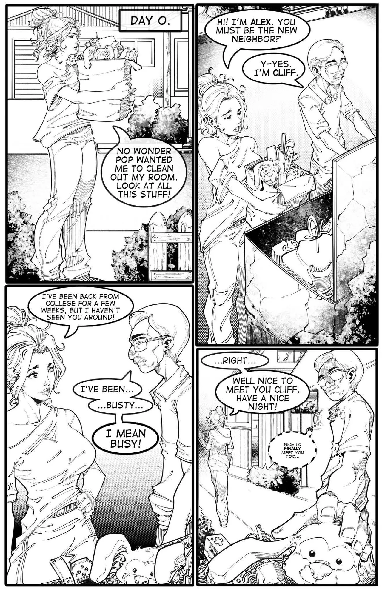 Tales from the Tome - The Neighbor page 1 full