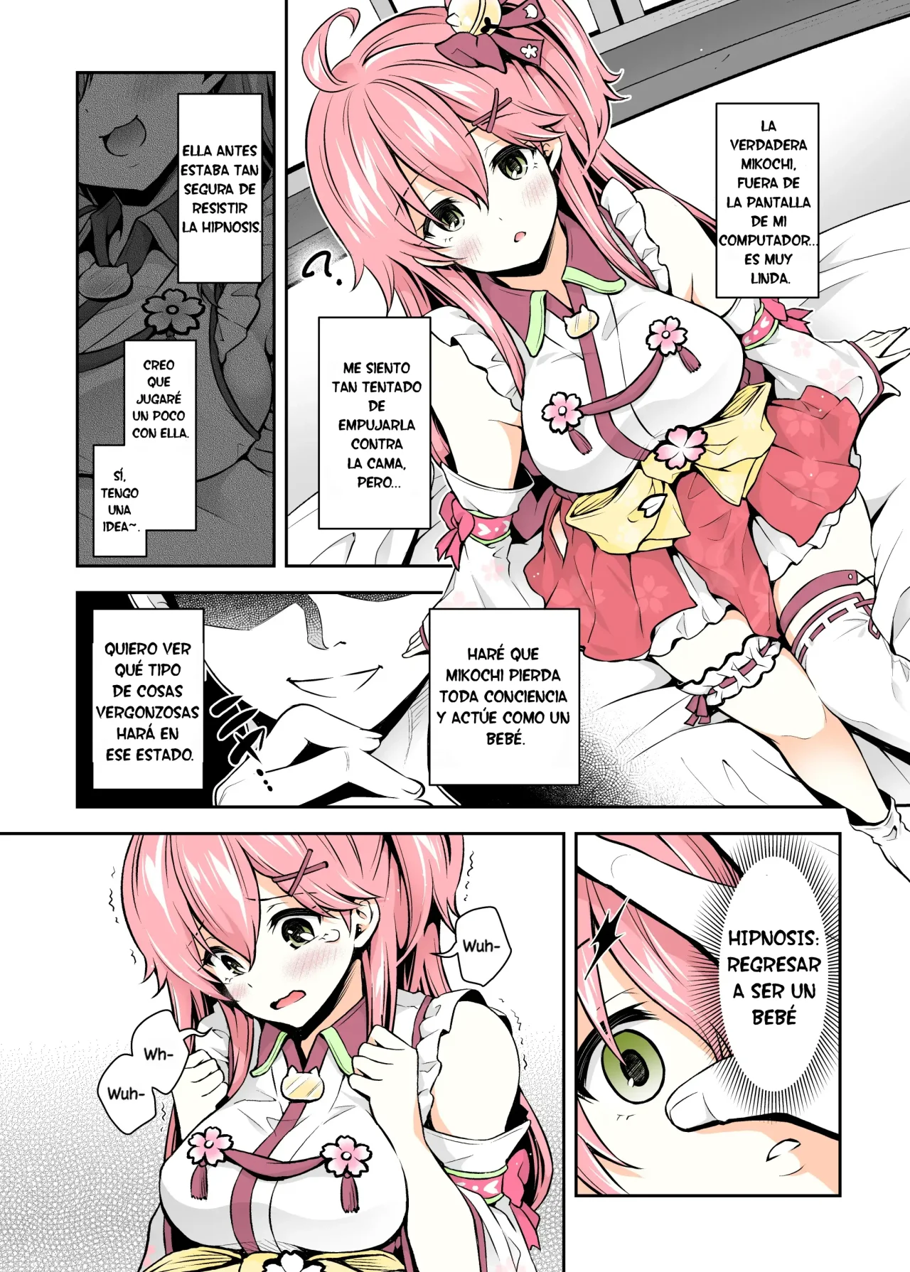 Mikochi Saimin Ecchi Hon ~Youji Taikou Hen~｜Libro de Hipnosis Erótica de Mikochi ~Edición de Regresión Infantil~ page 8 full