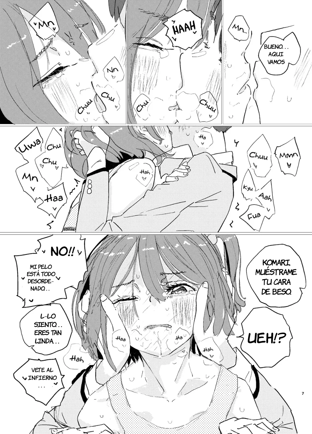 Houkago Make-ine Zukan Vol. 1 Komari Chika｜Libro de Makeine Después de Clases, Vol. 1׃ Komari Chika page 4 full