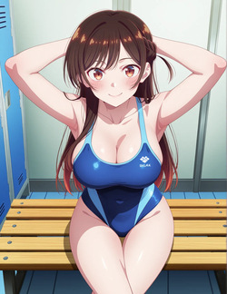 Ai Art_Dreamer Chizuru Mizuhara | Kanojo Okarishimasu | Set #2