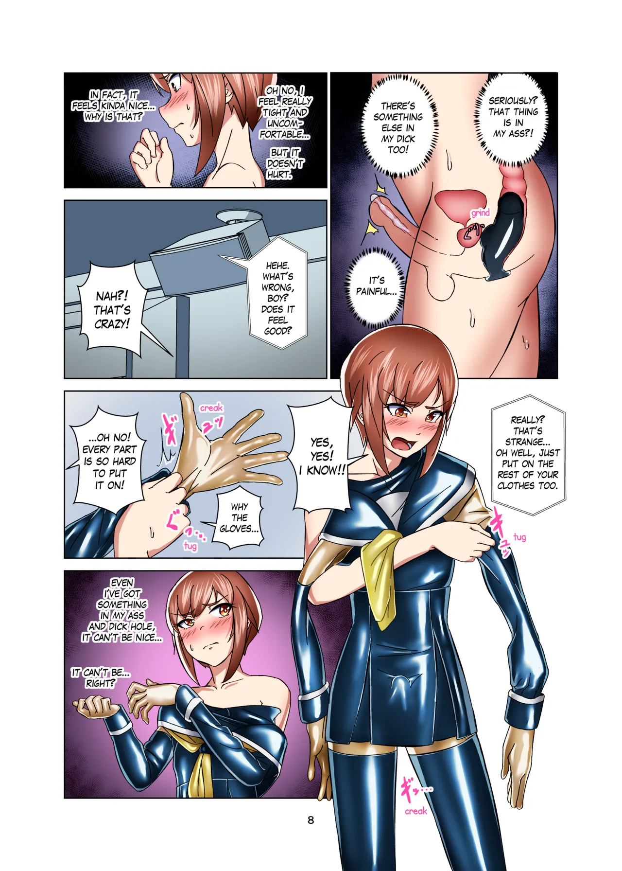 Kimi Senyou Kousoku Kyousei Mesuiki Suit | Extreme Bondage and MESUIKI Costume Test with YOU page 8 full