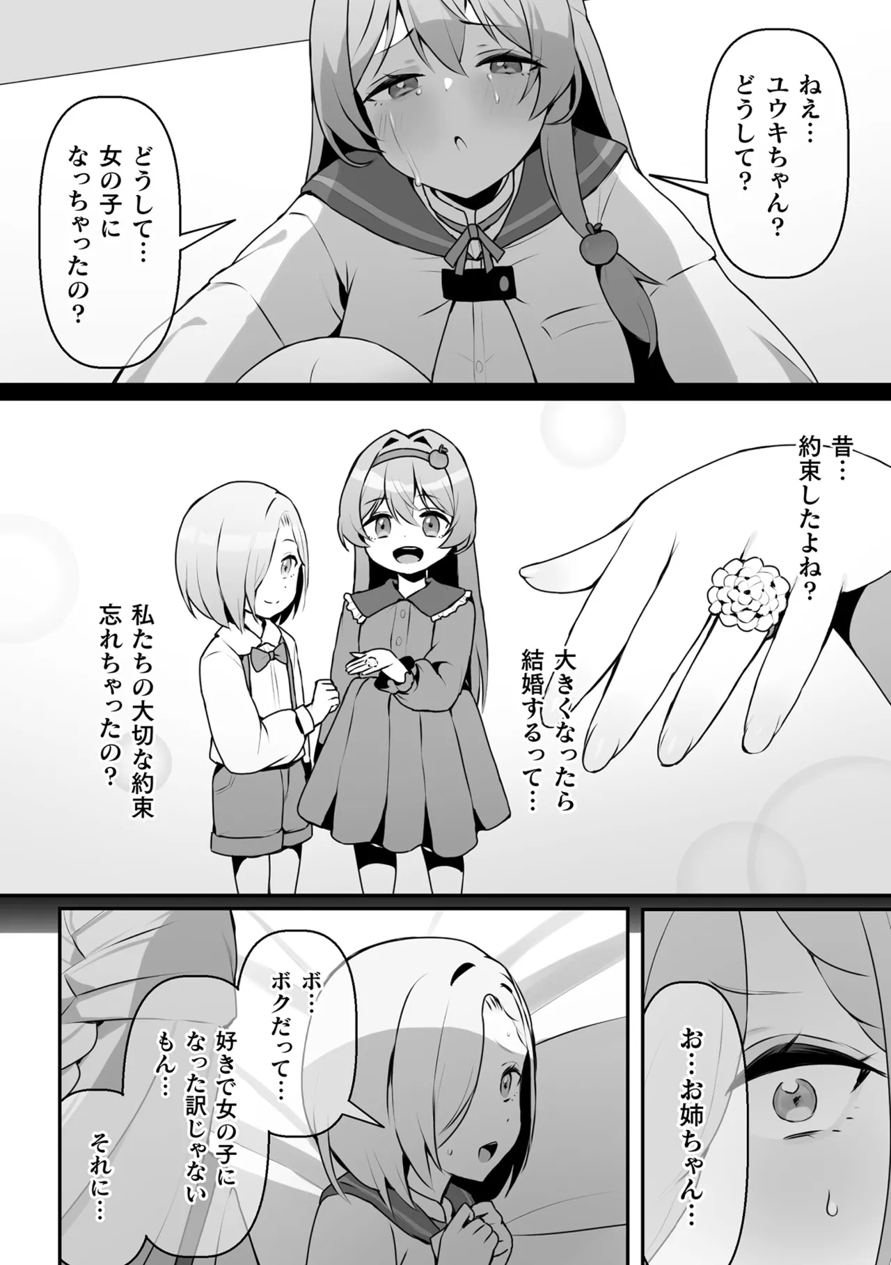 2D Comic Magazine TS Yuriochi Onnanoko Doushi nara Nankai demo Ikeru yo ne Vol. 1 page 6 full