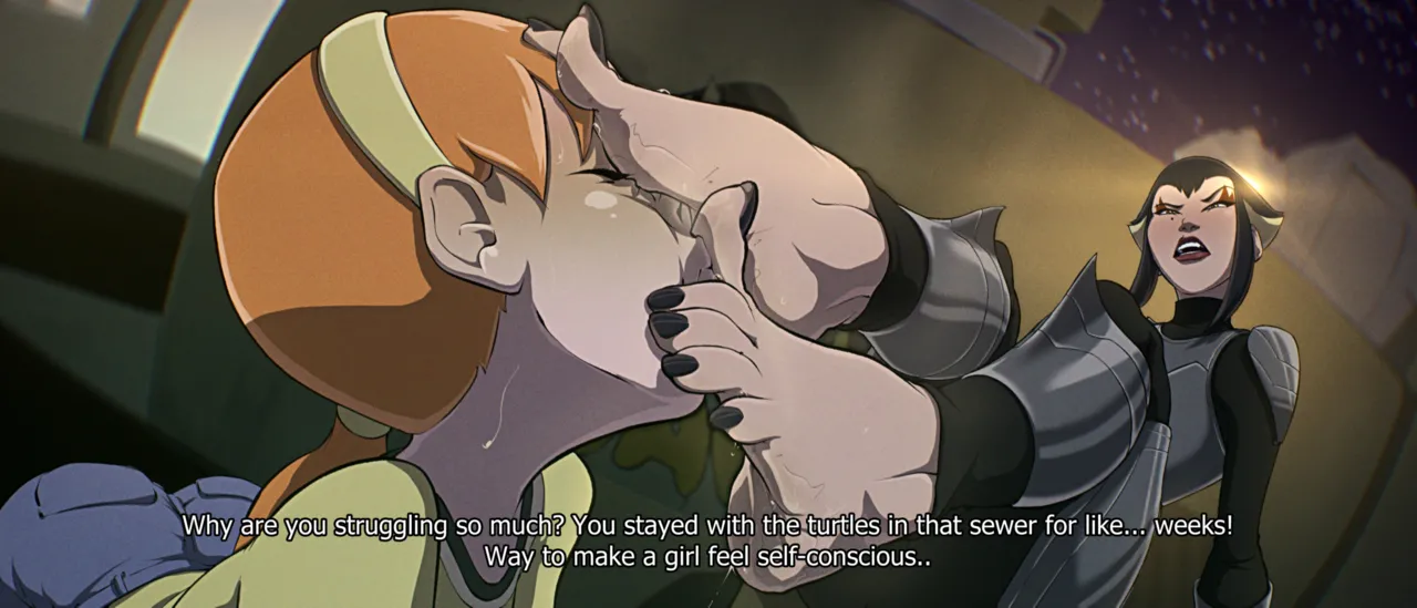 TMNT 2012 - Karai’s ‘Training’ Lessons page 4 full