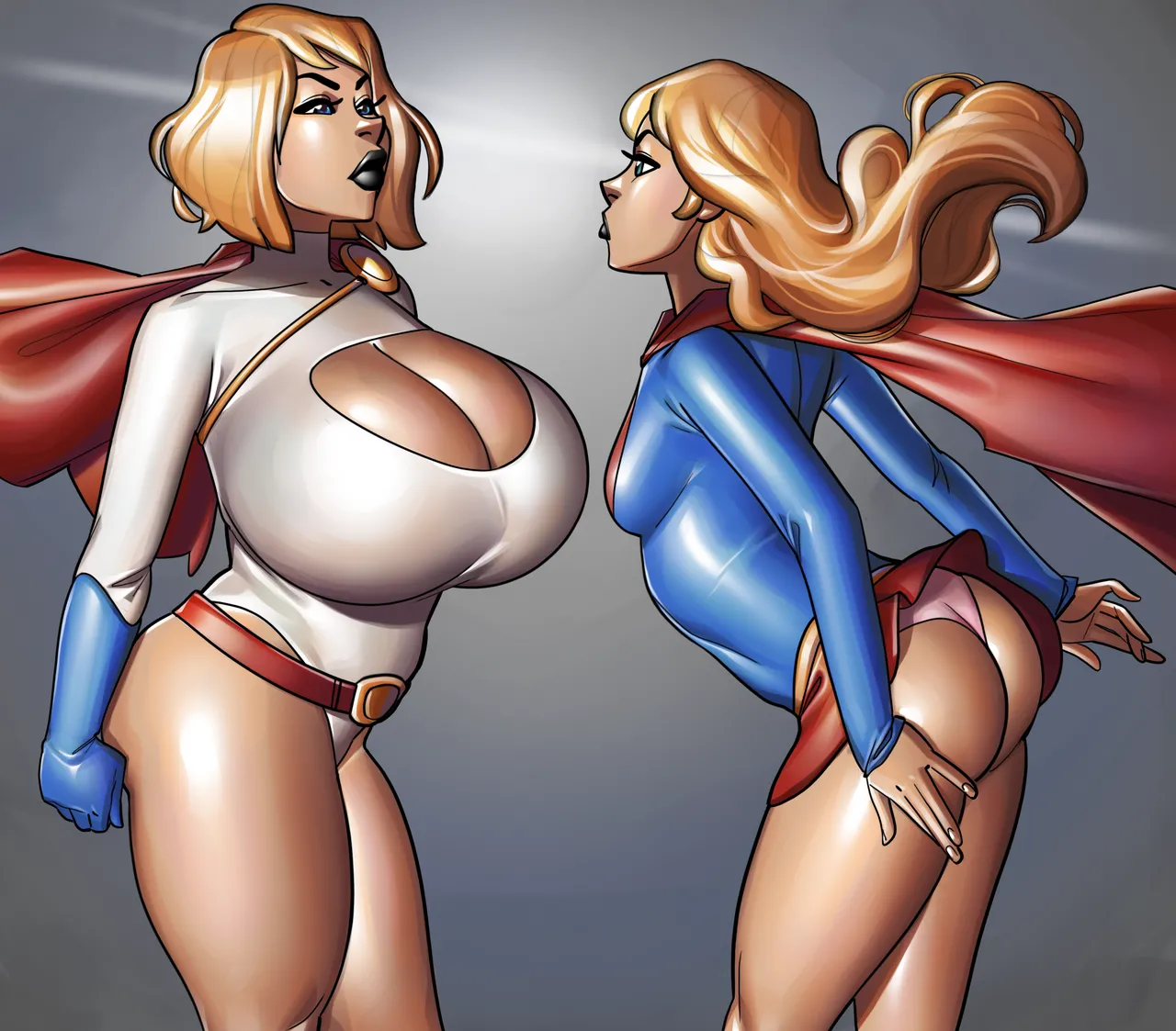 Supergirl &amp; Powergirl page 10 full
