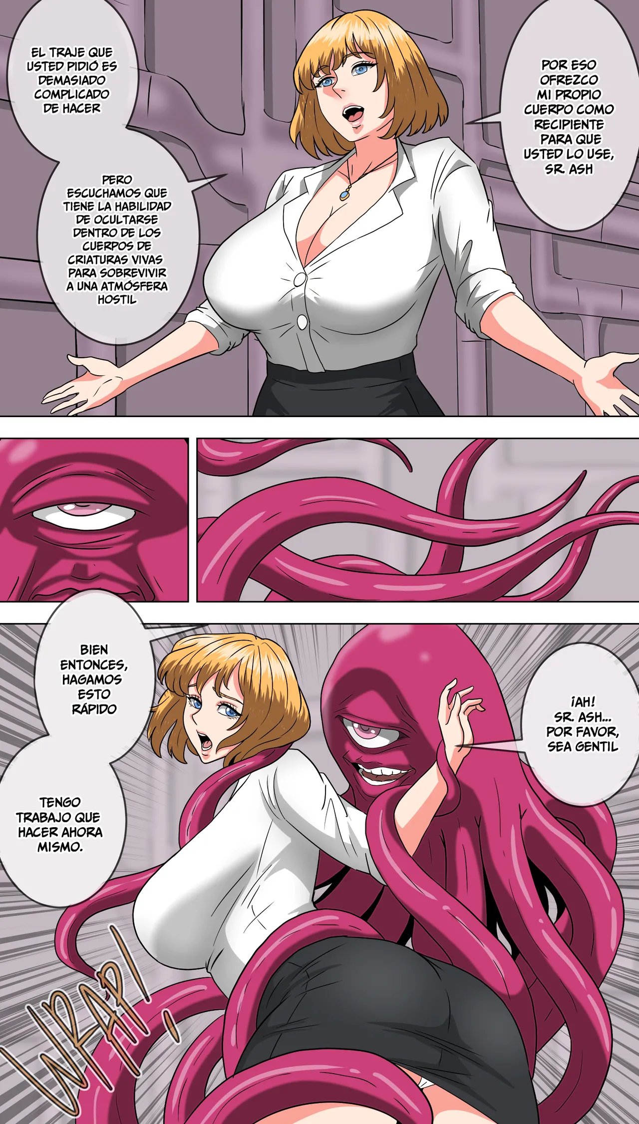 Alien Hosting - Huésped Alienígena page 2 full