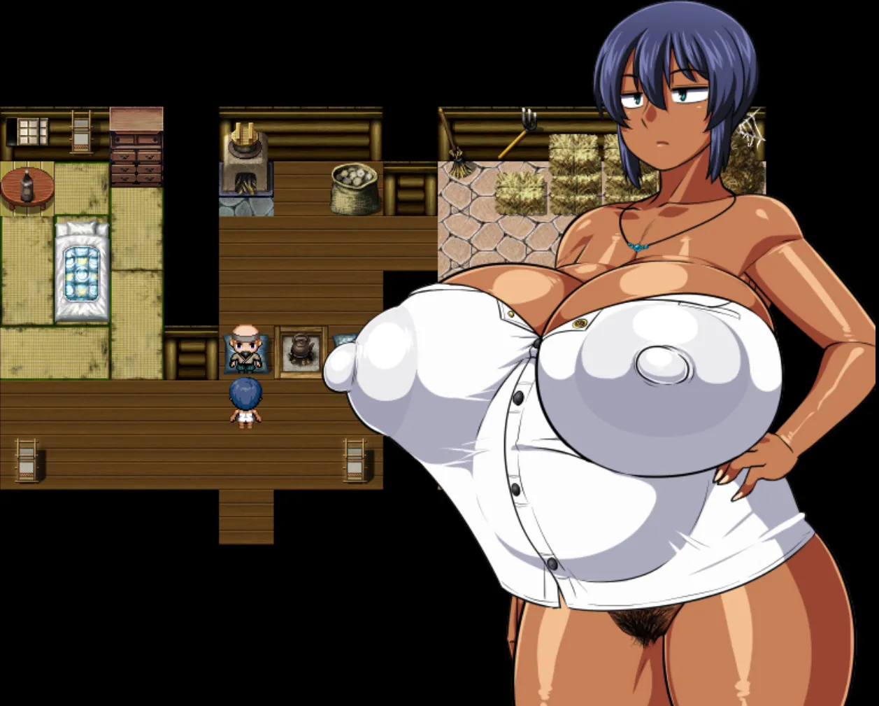 Tanned Girl Natsuki Impregnaria Village &amp; The 5 Shrines page 10 full