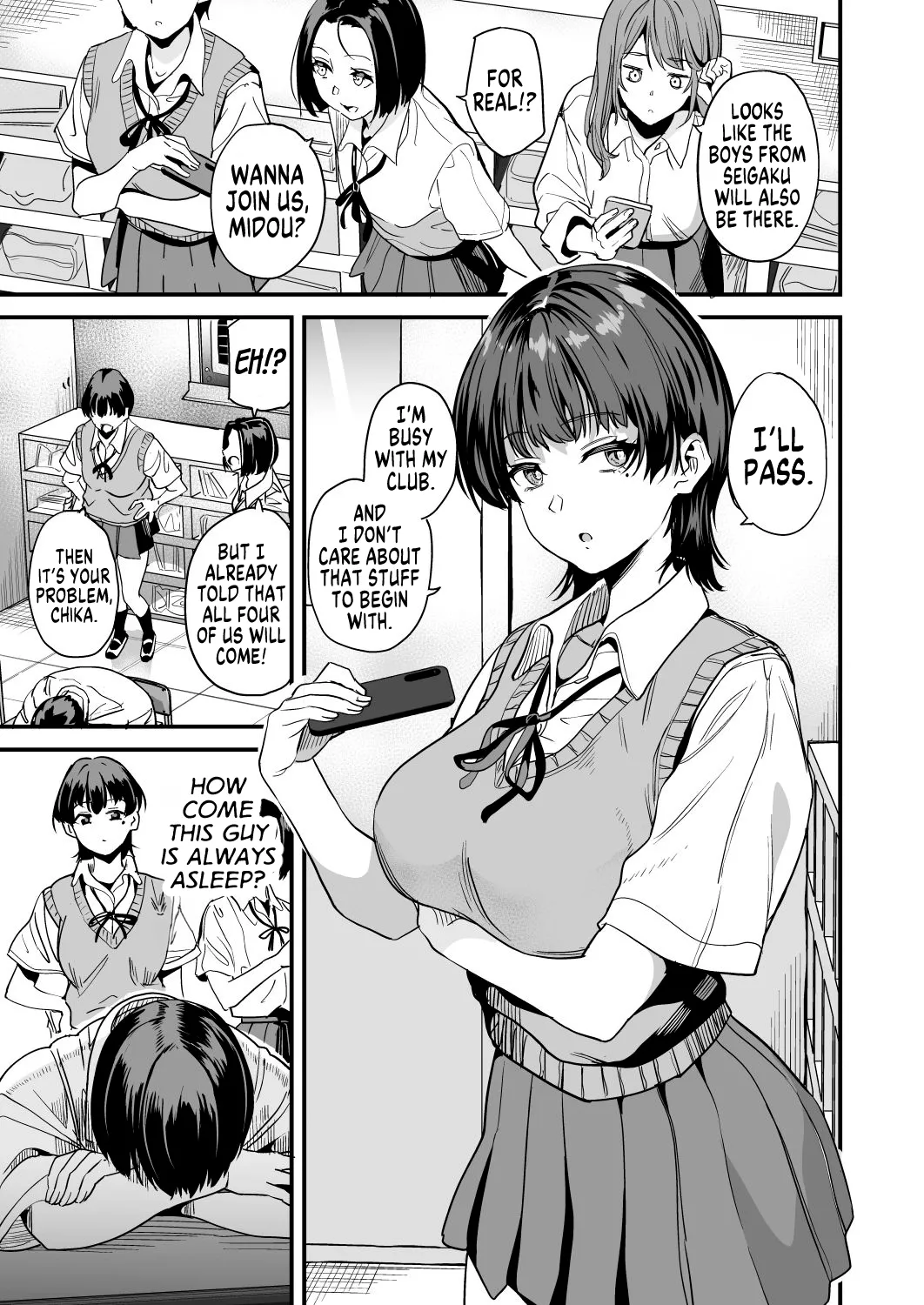 Watashi wa Class no Danshi ni | Am I Being ... by a Boy from our Class? page 2 full